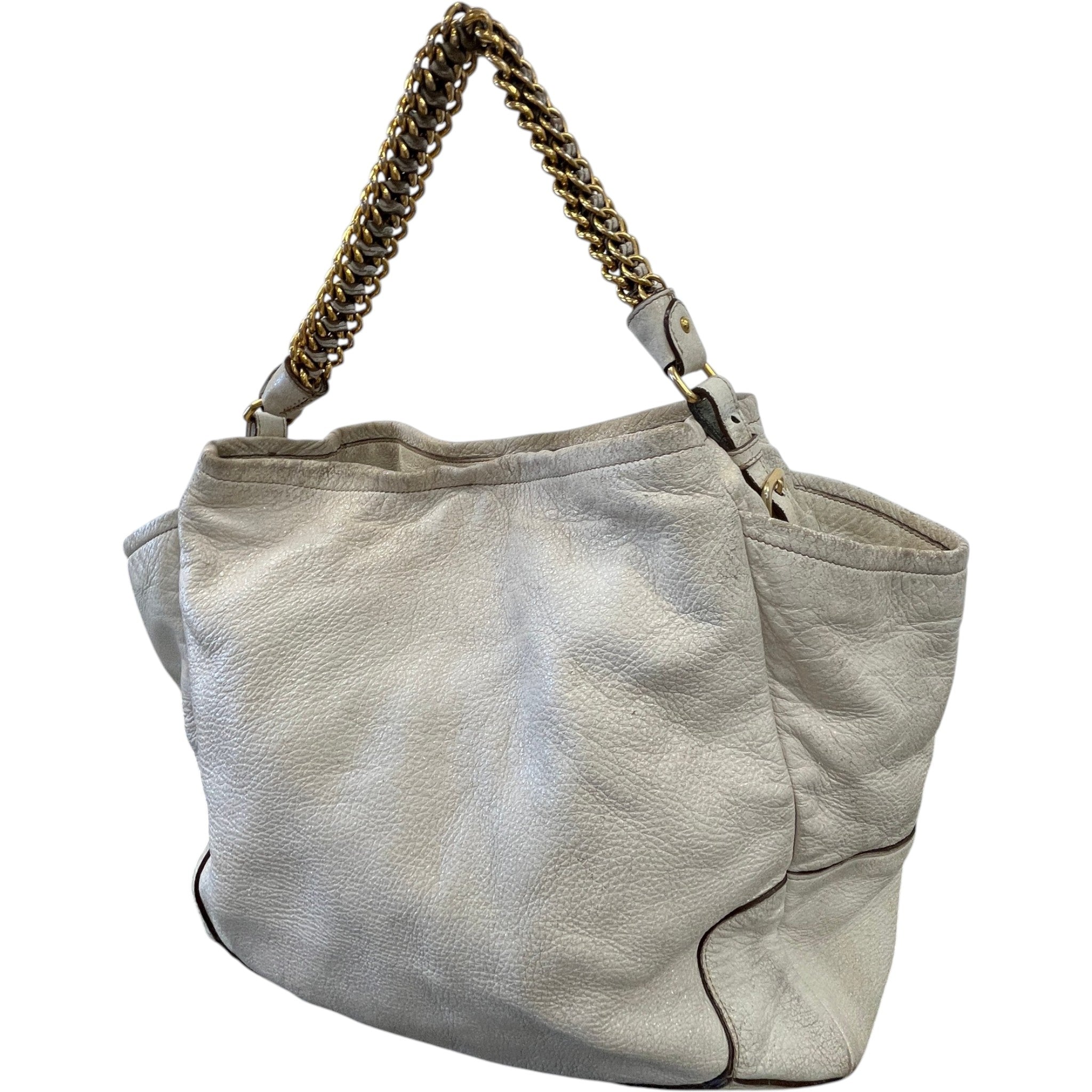 Women's Cervo Lux Chain B Bag Beige