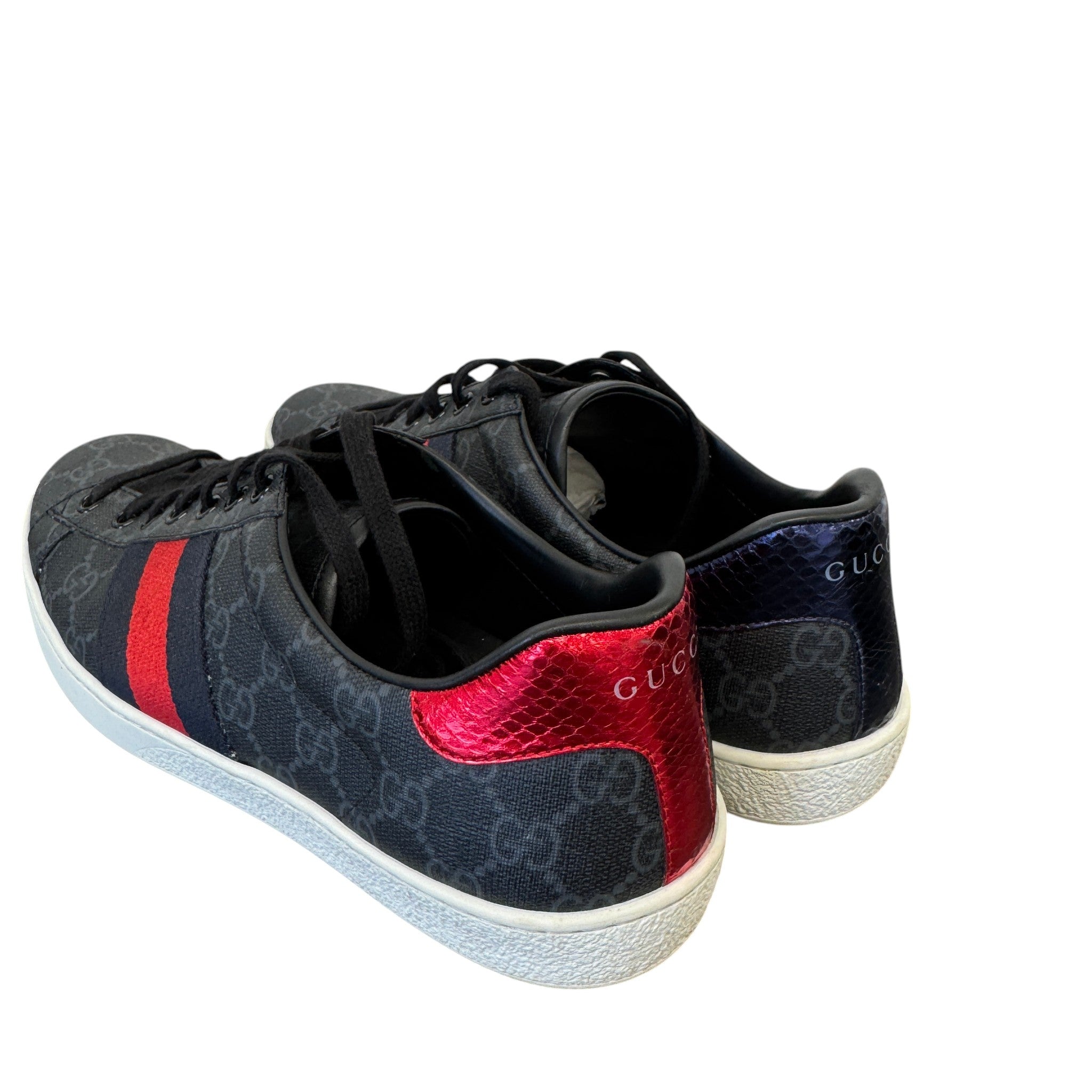 Men's Gg Supreme Ace Low Trainers Black Size EU 42 / UK 8
