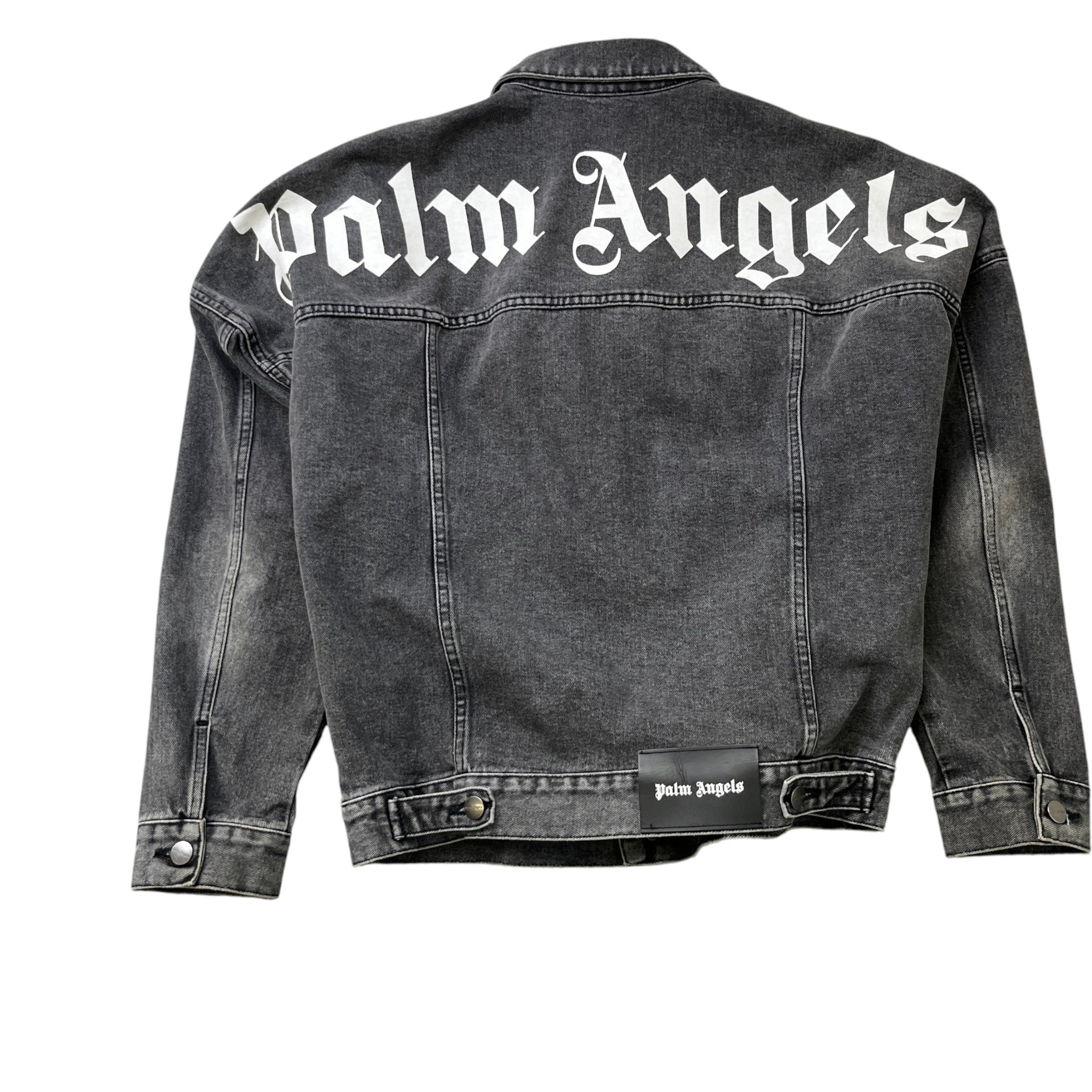 Men's Logo Print Jacket Grey Size S