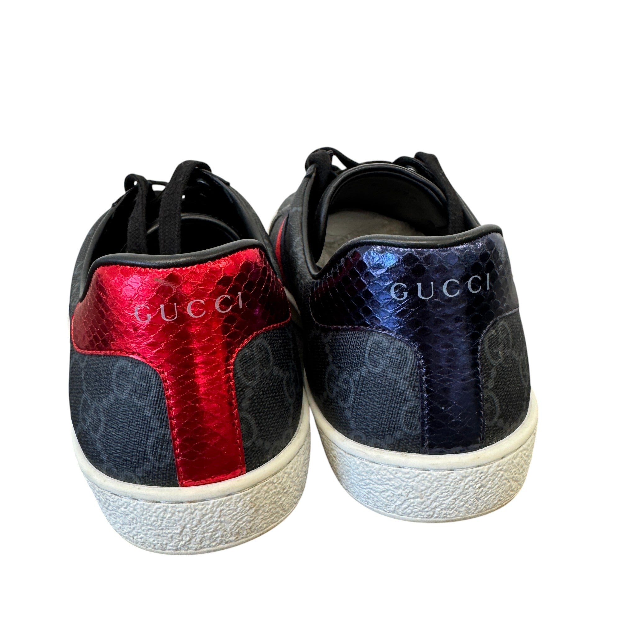 Men's Gg Supreme Ace Low Trainers Black Size EU 42 / UK 8