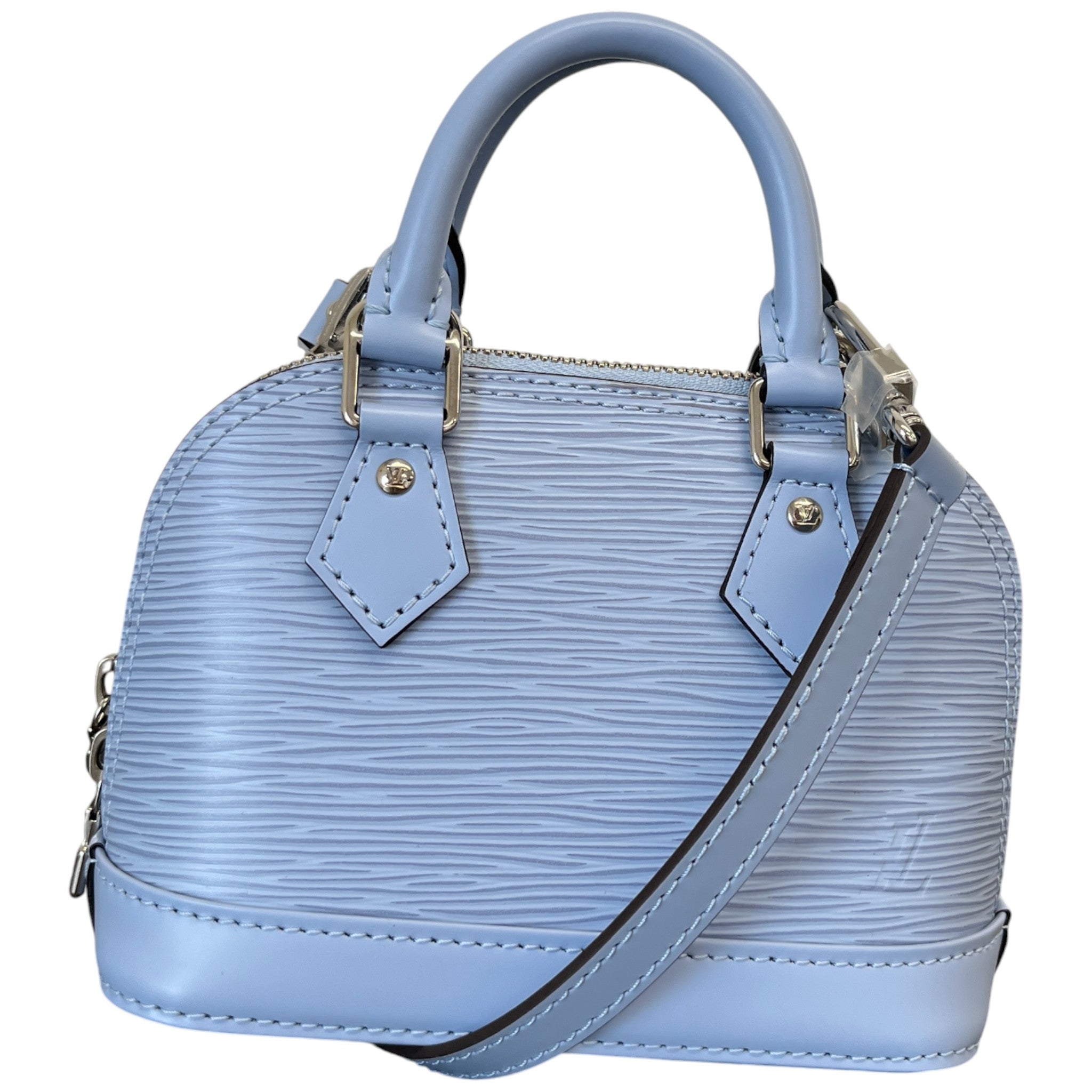 Women's Epi Leather Nano Alma Bag Blue