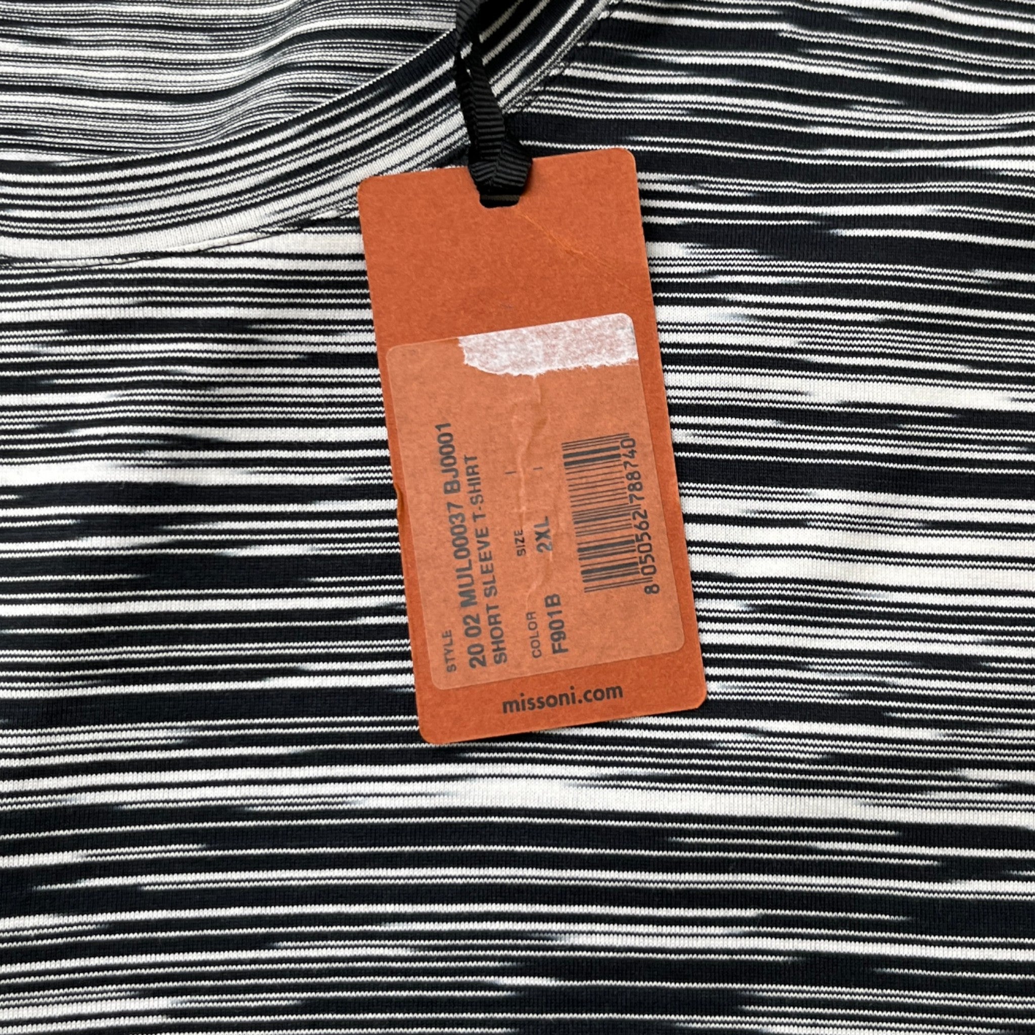 Men's Space Dye T-Shirt Black Size XXL