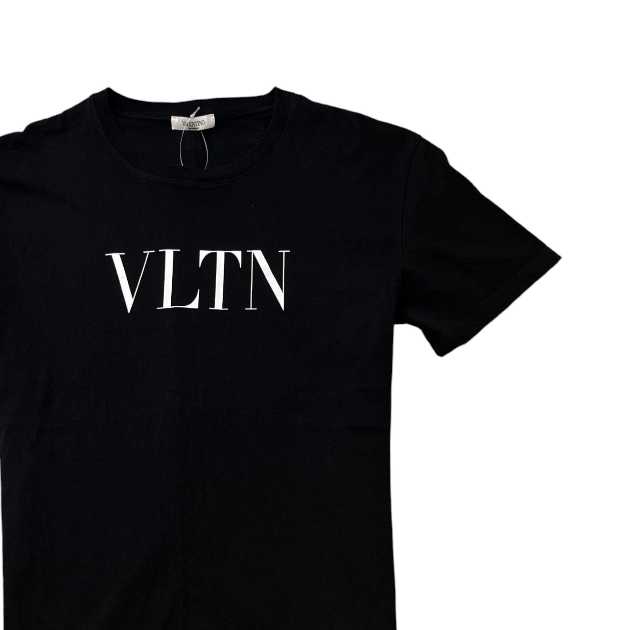 Men's Logo Print T-Shirt Black Size XL