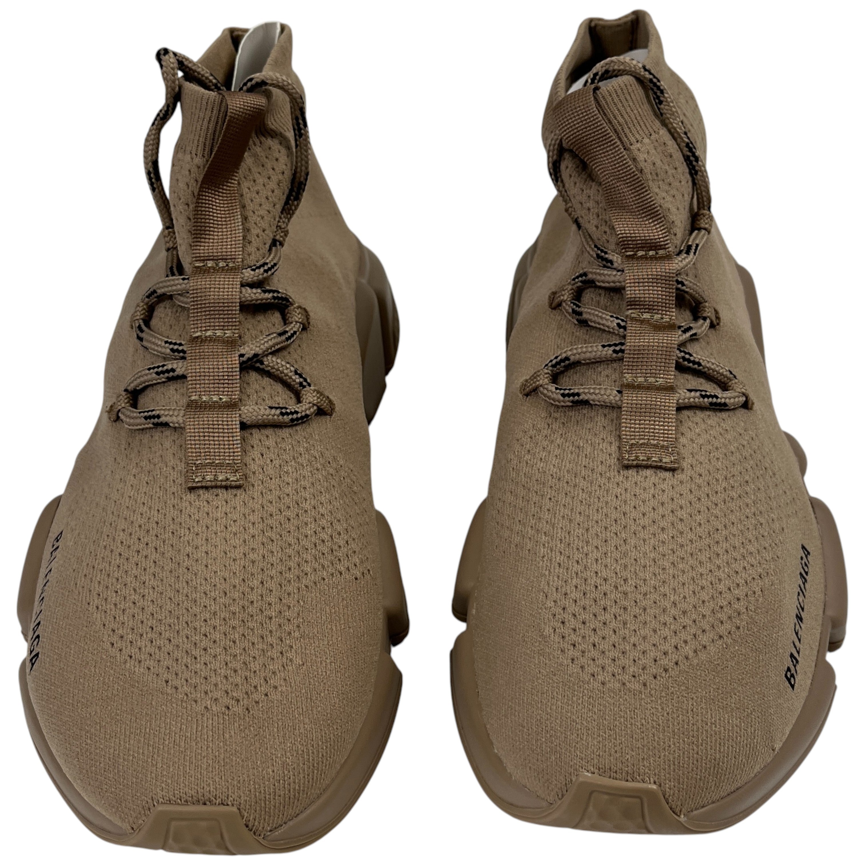 Men's Speed 2.0 Lace Up Low Trainers Beige Size EU 42 / UK 8