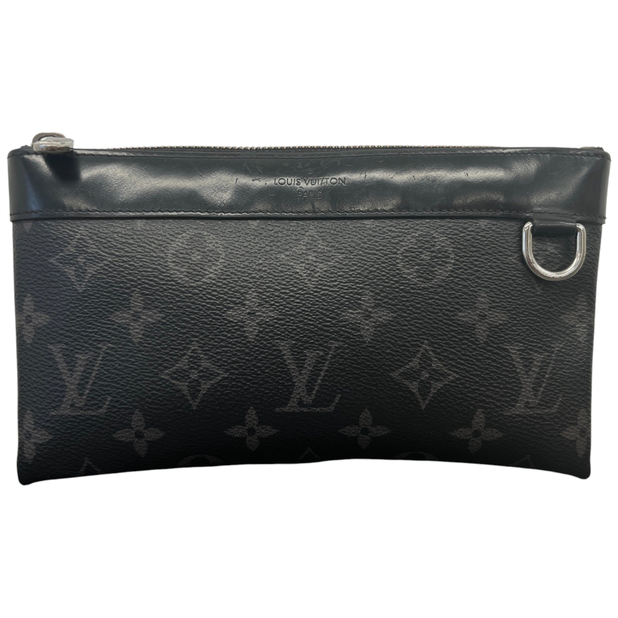 Men's Discovery Pochette Monogram Eclipse Pouch Black