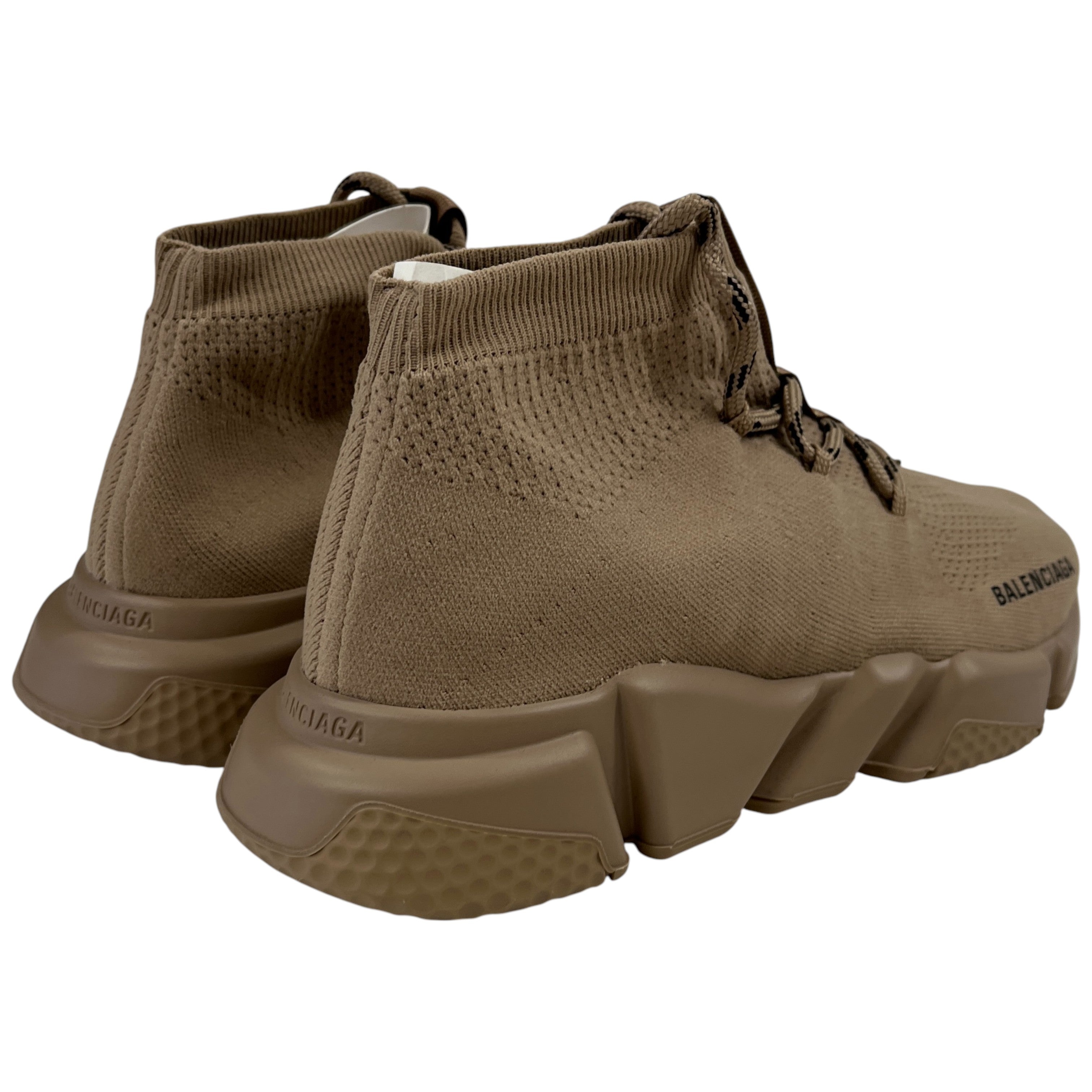 Men's Speed 2.0 Lace Up Low Trainers Beige Size EU 42 / UK 8