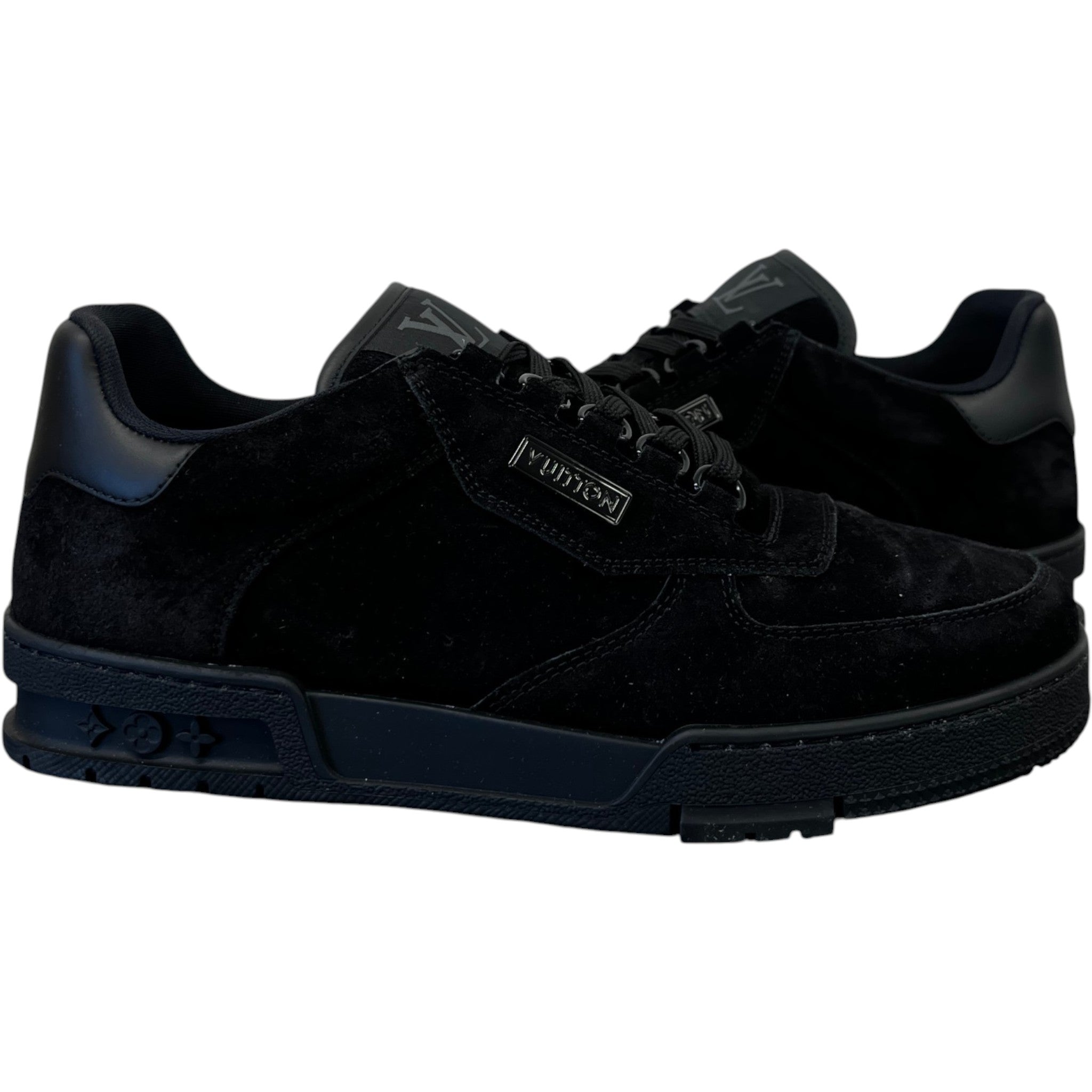 Men's Lv Low Trainers Black Size EU 40.5 / UK 6.5