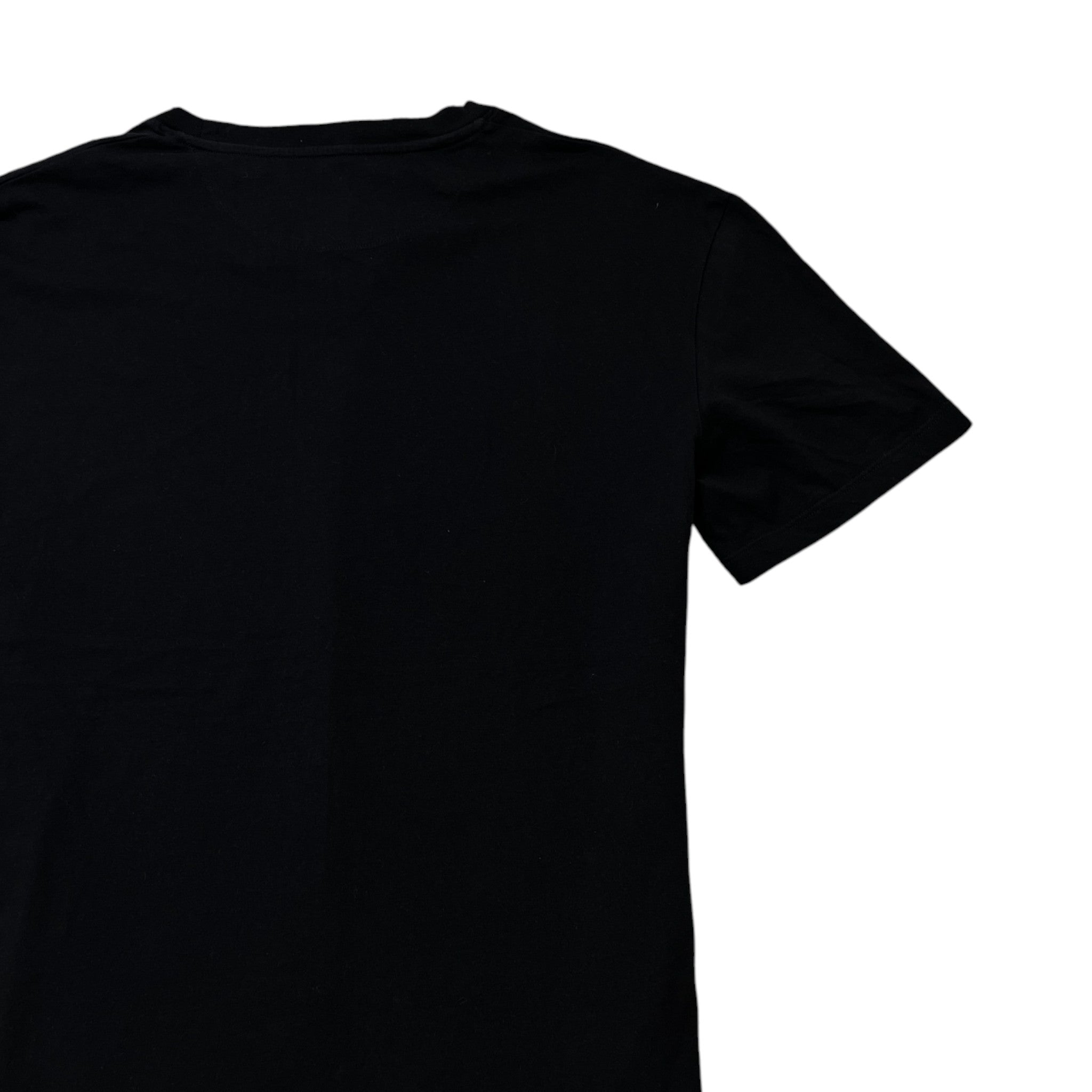 Men's Logo Print T-Shirt Black Size XL