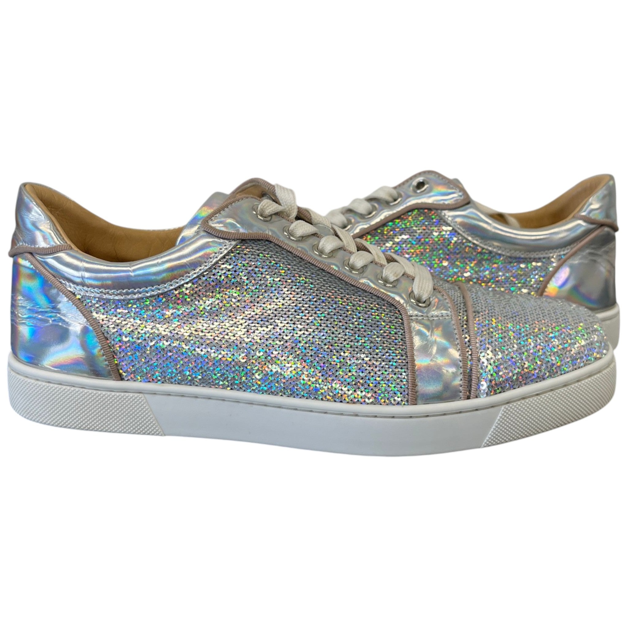Women's Viera Orlato Flat Pail Low Trainers Silver Size EU 40 / UK 7