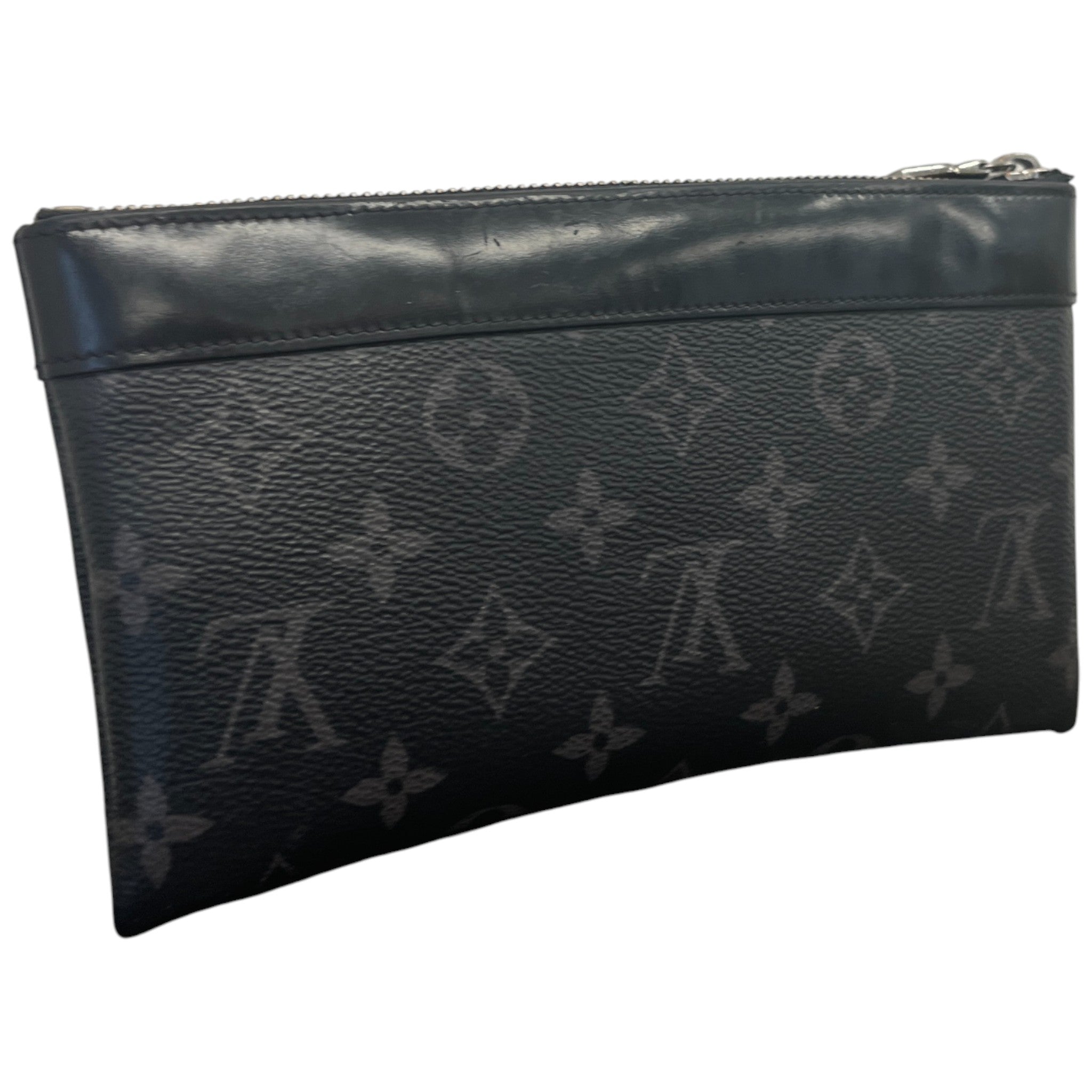 Men's Discovery Pochette Monogram Eclipse Pouch Black