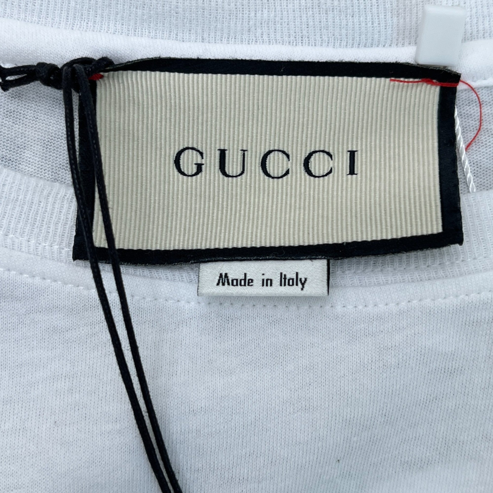 Men's Logo Print T-Shirt White Size S