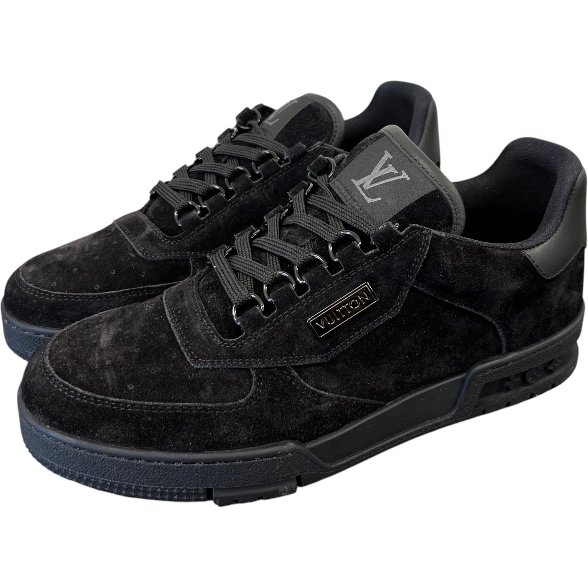 Men's Lv Low Trainers Black Size EU 40.5 / UK 6.5
