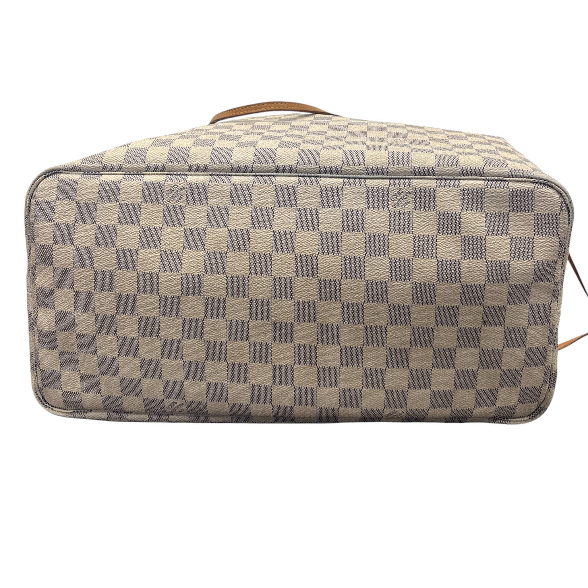 Women's Damier Azur Neverfull Gm Handbag White