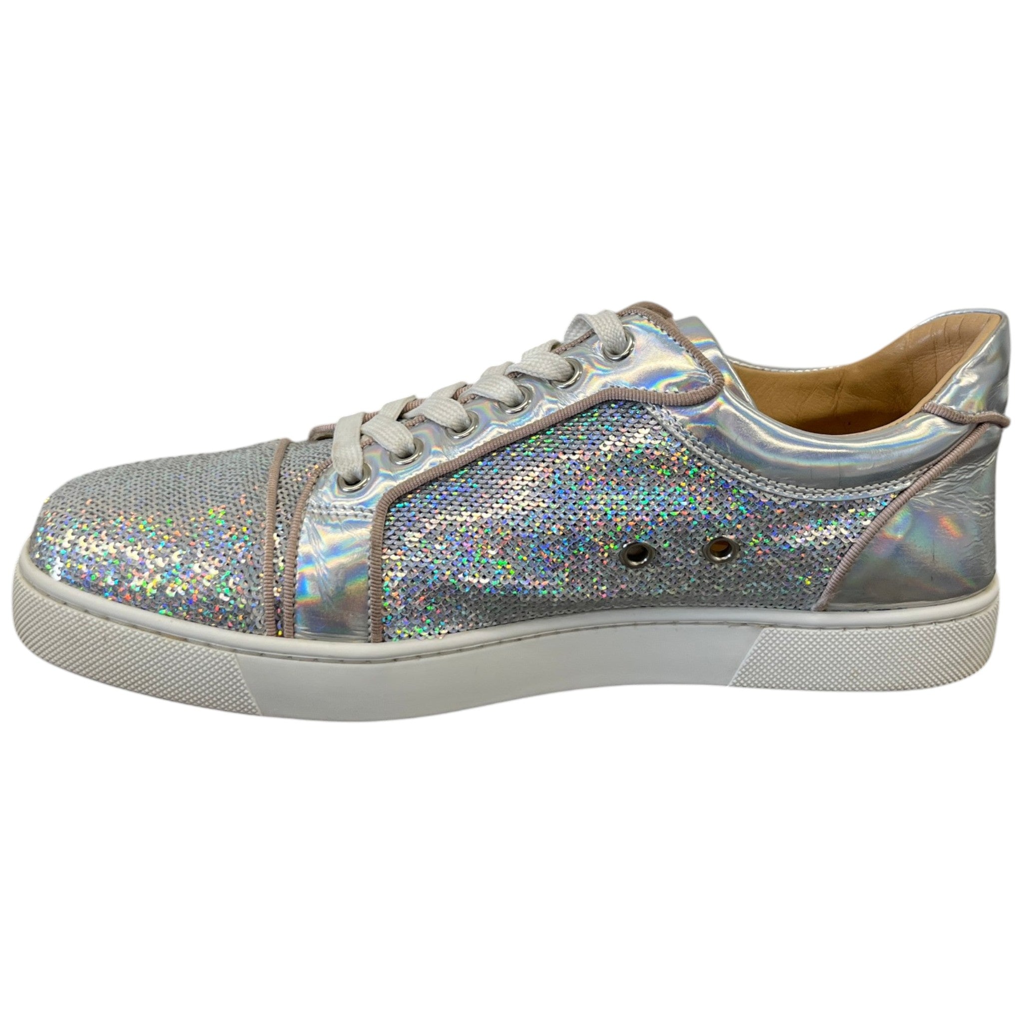 Women's Viera Orlato Flat Pail Low Trainers Silver Size EU 40 / UK 7