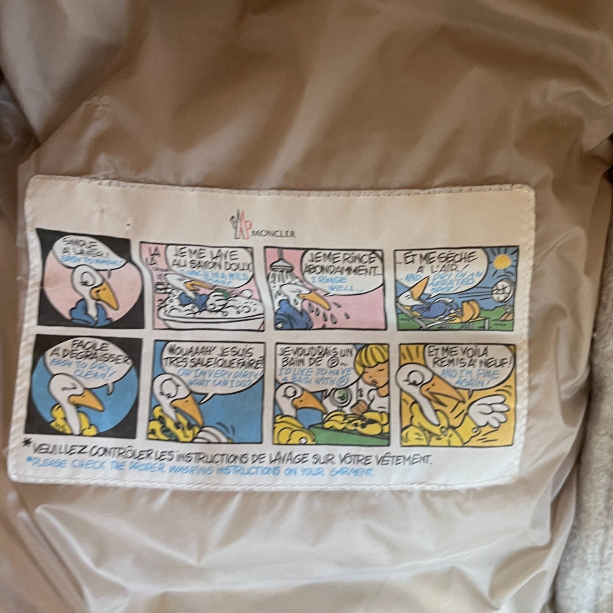 Women's Torcyn Down Jacket Beige Size 2 / UK 12