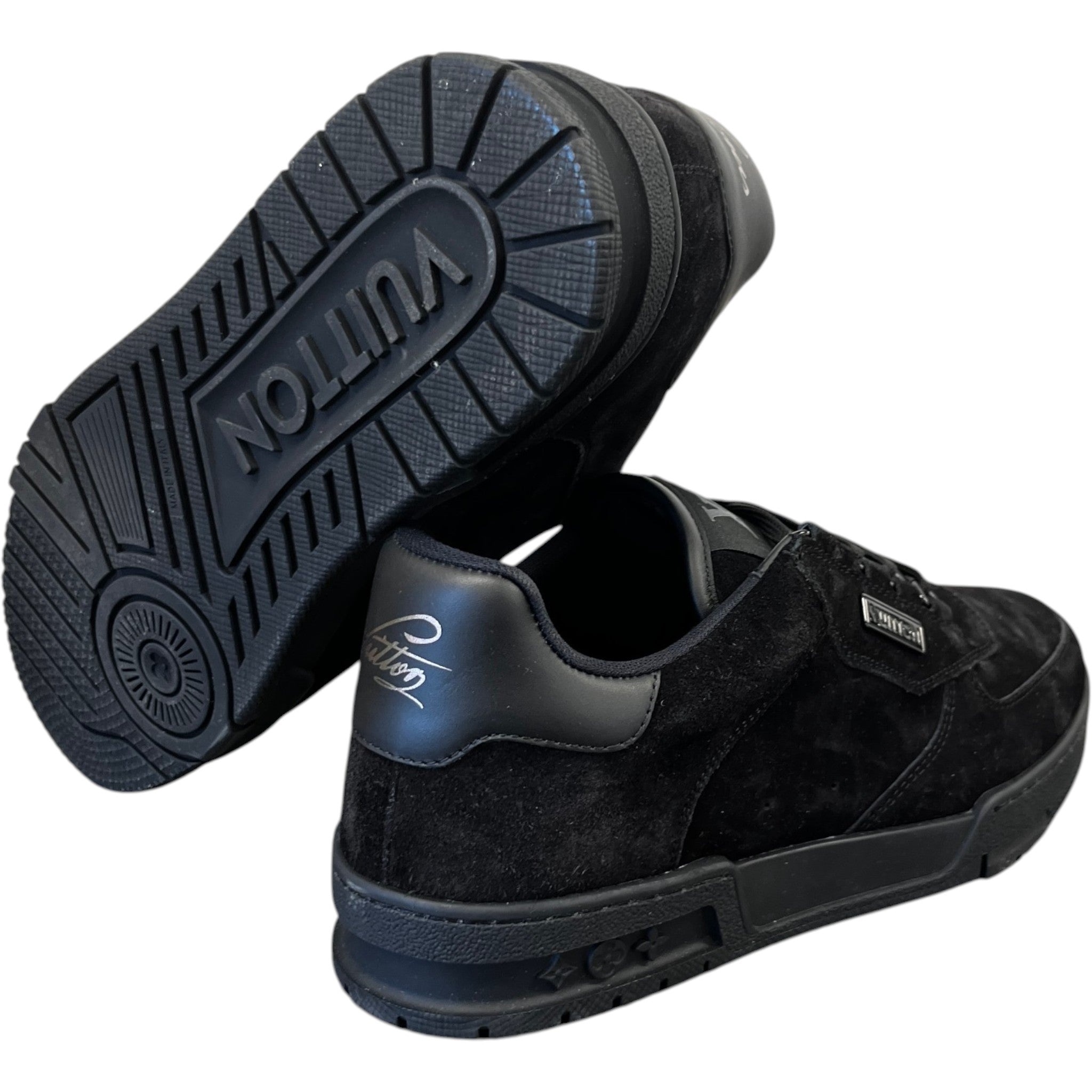 Men's Lv Low Trainers Black Size EU 40.5 / UK 6.5