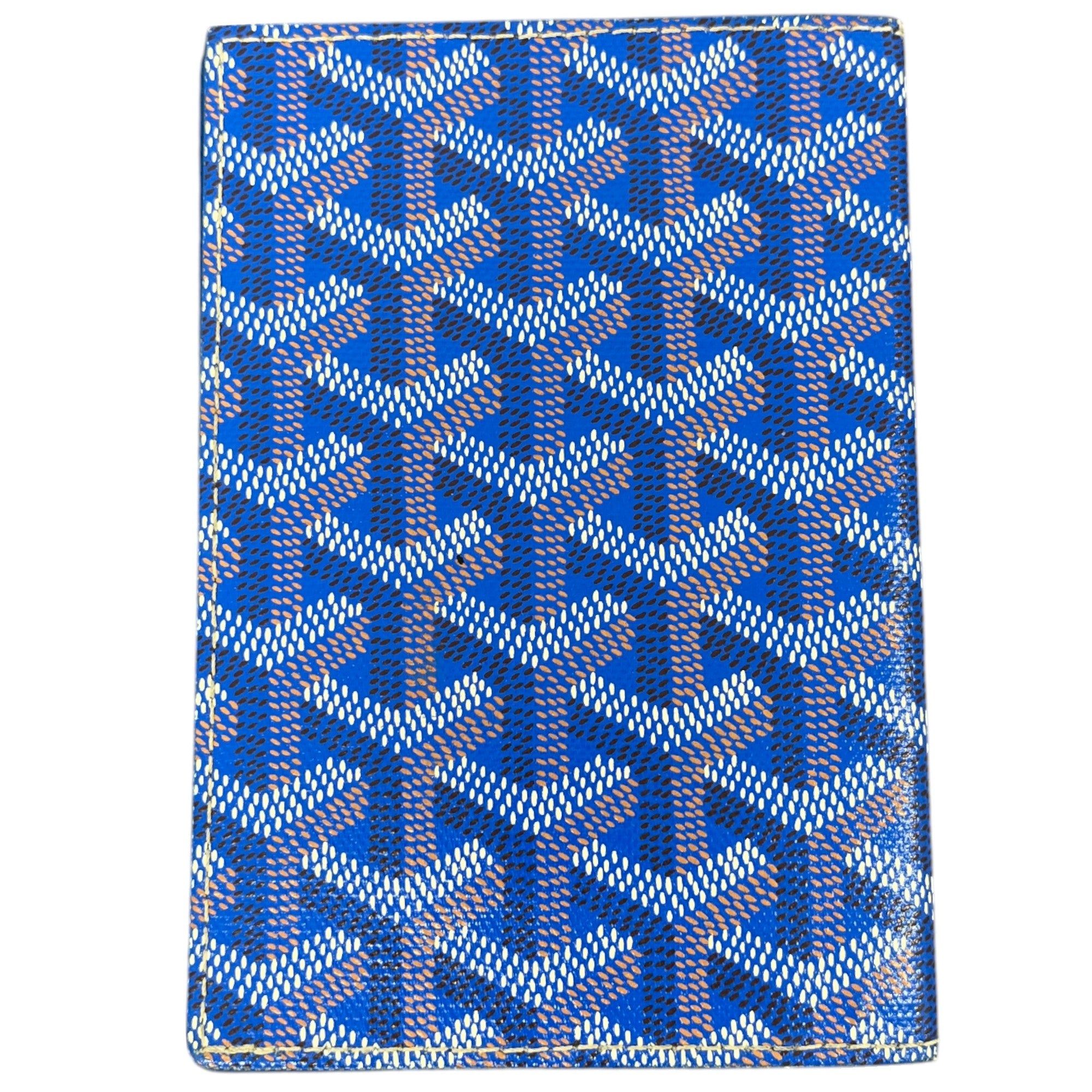 Men's Grenelle Passport Holder Blue