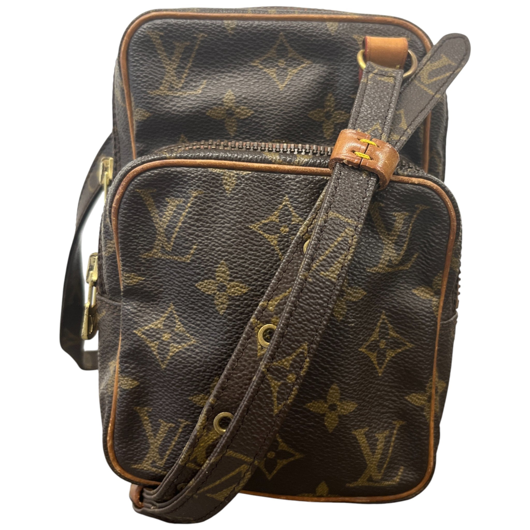 Monogram Pochette Bag Brown