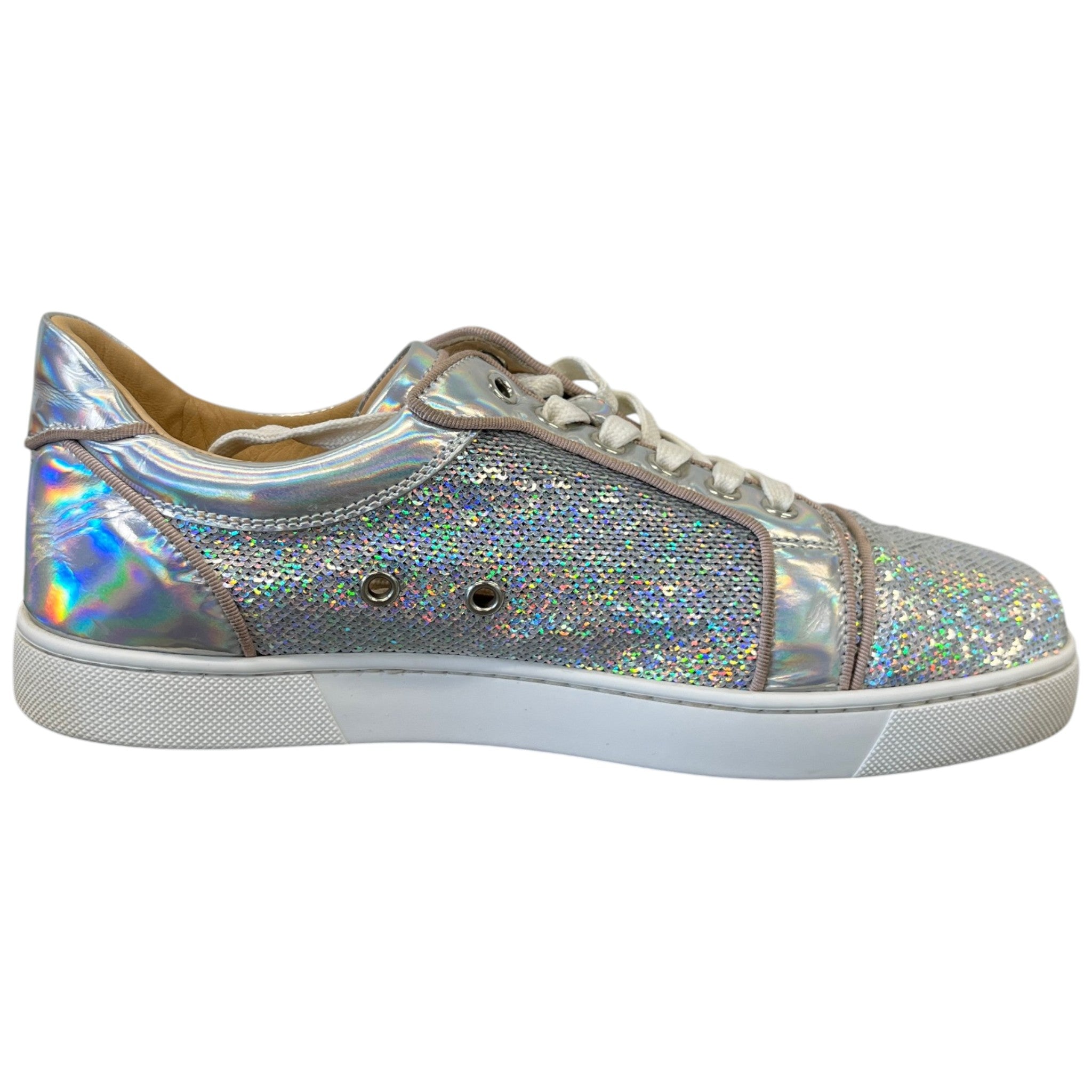 Women's Viera Orlato Flat Pail Low Trainers Silver Size EU 40 / UK 7