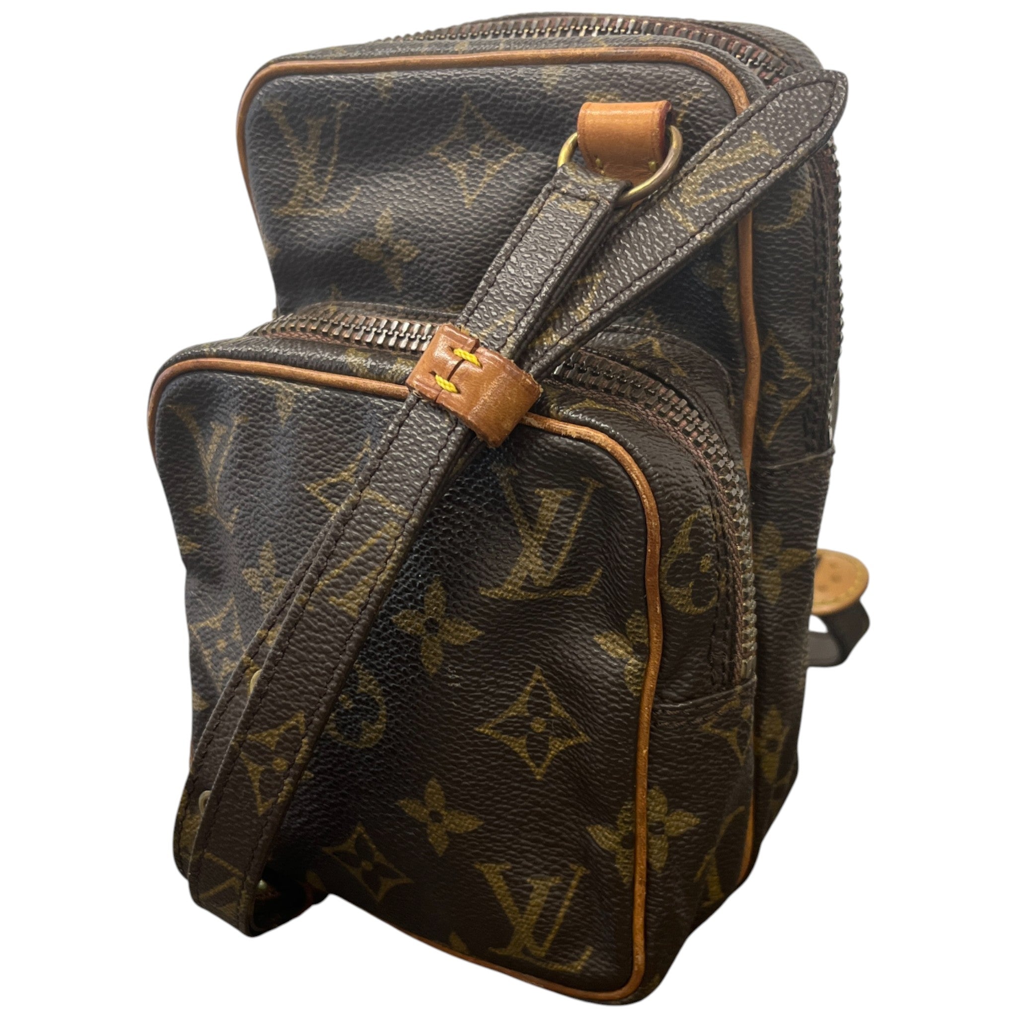 Monogram Pochette Bag Brown