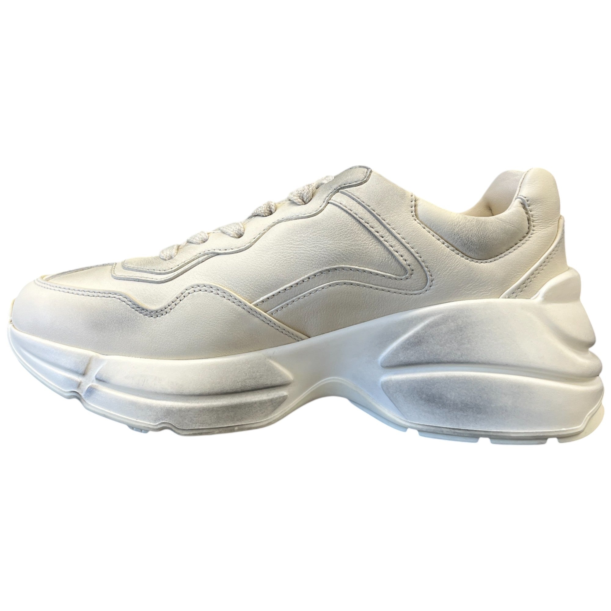 Women's Rhyton Mouth Low Trainers Cream Size EU 34.5 / UK 1.5