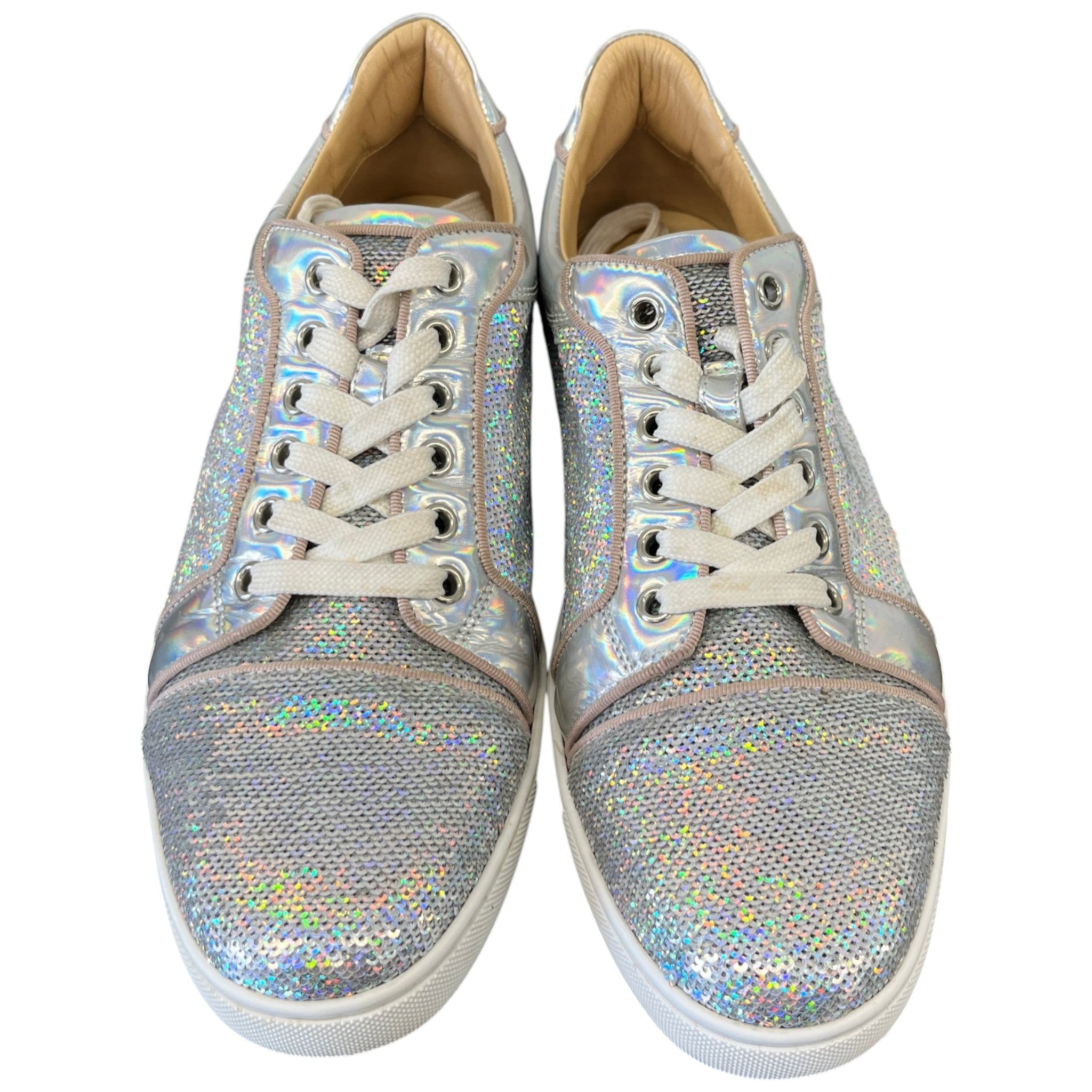 Women's Viera Orlato Flat Pail Low Trainers Silver Size EU 40 / UK 7