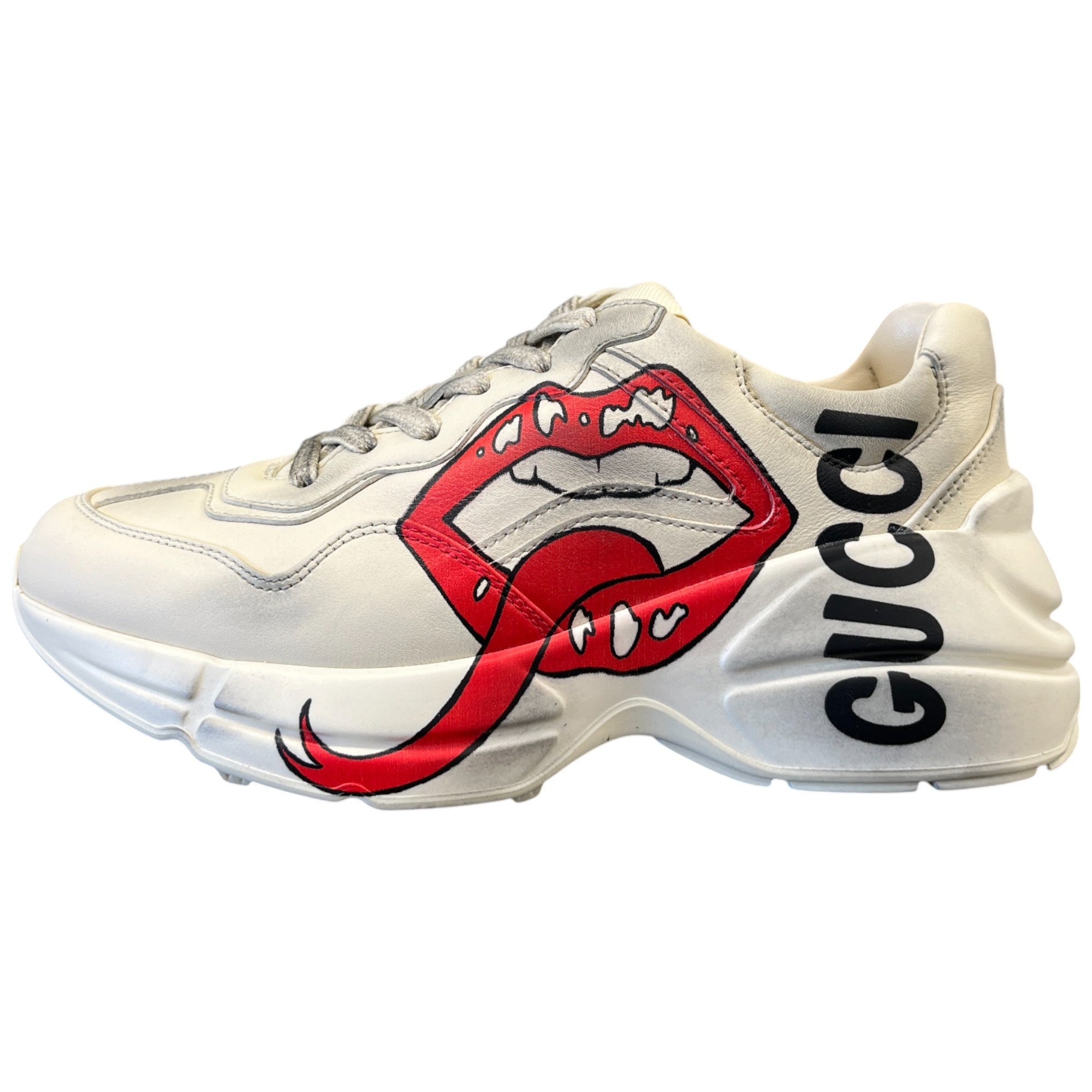 Women's Rhyton Mouth Low Trainers Cream Size EU 34.5 / UK 1.5