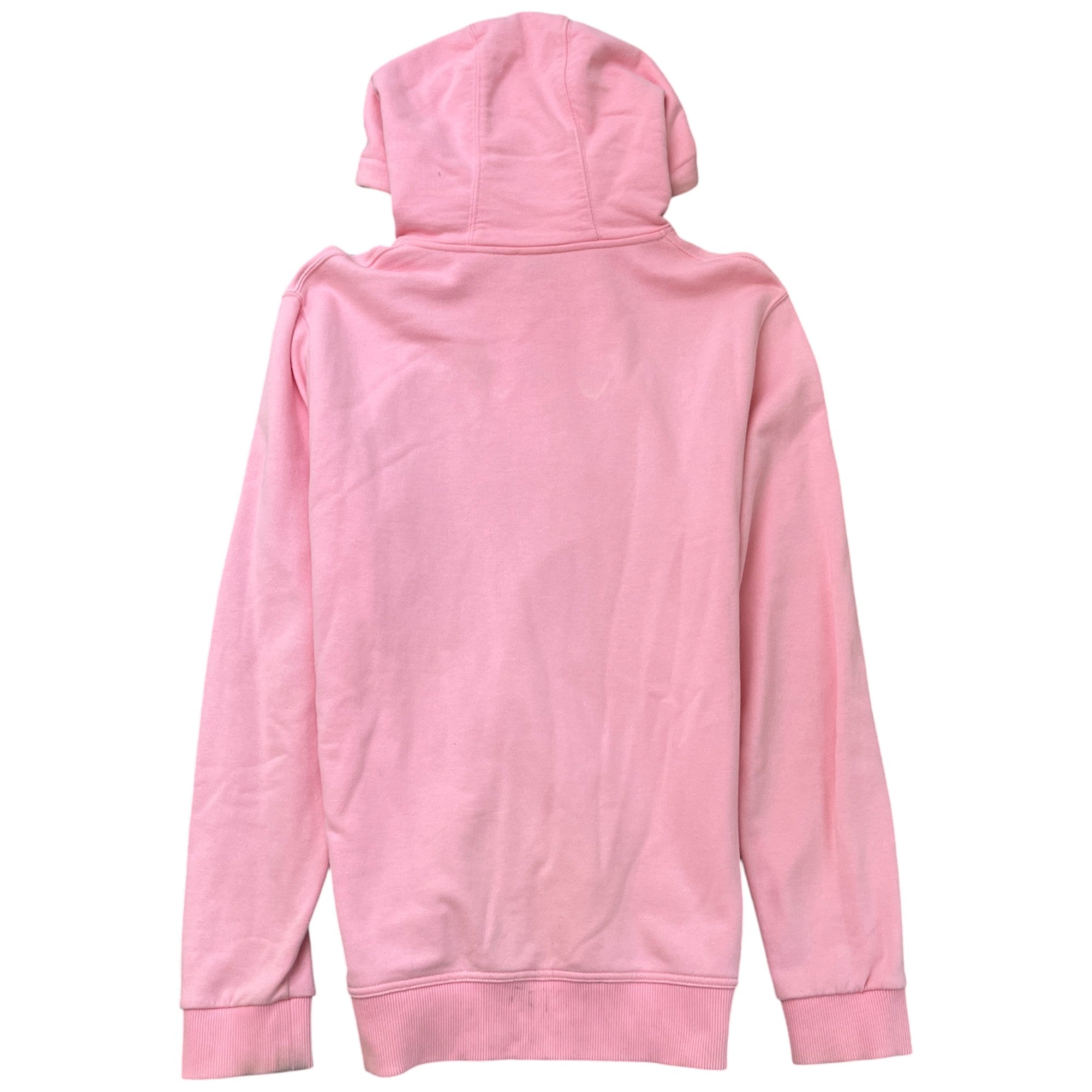 Men's Embroidered Logo Hoodie Pink Size M