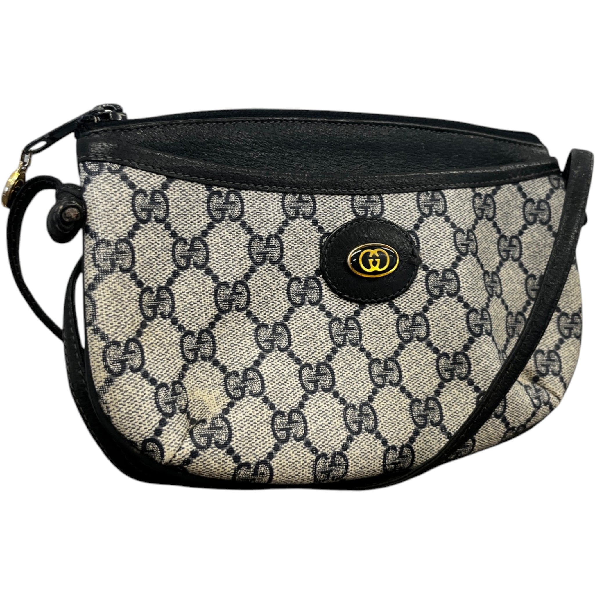 Women's Gg Supreme Shoulder Bag Black