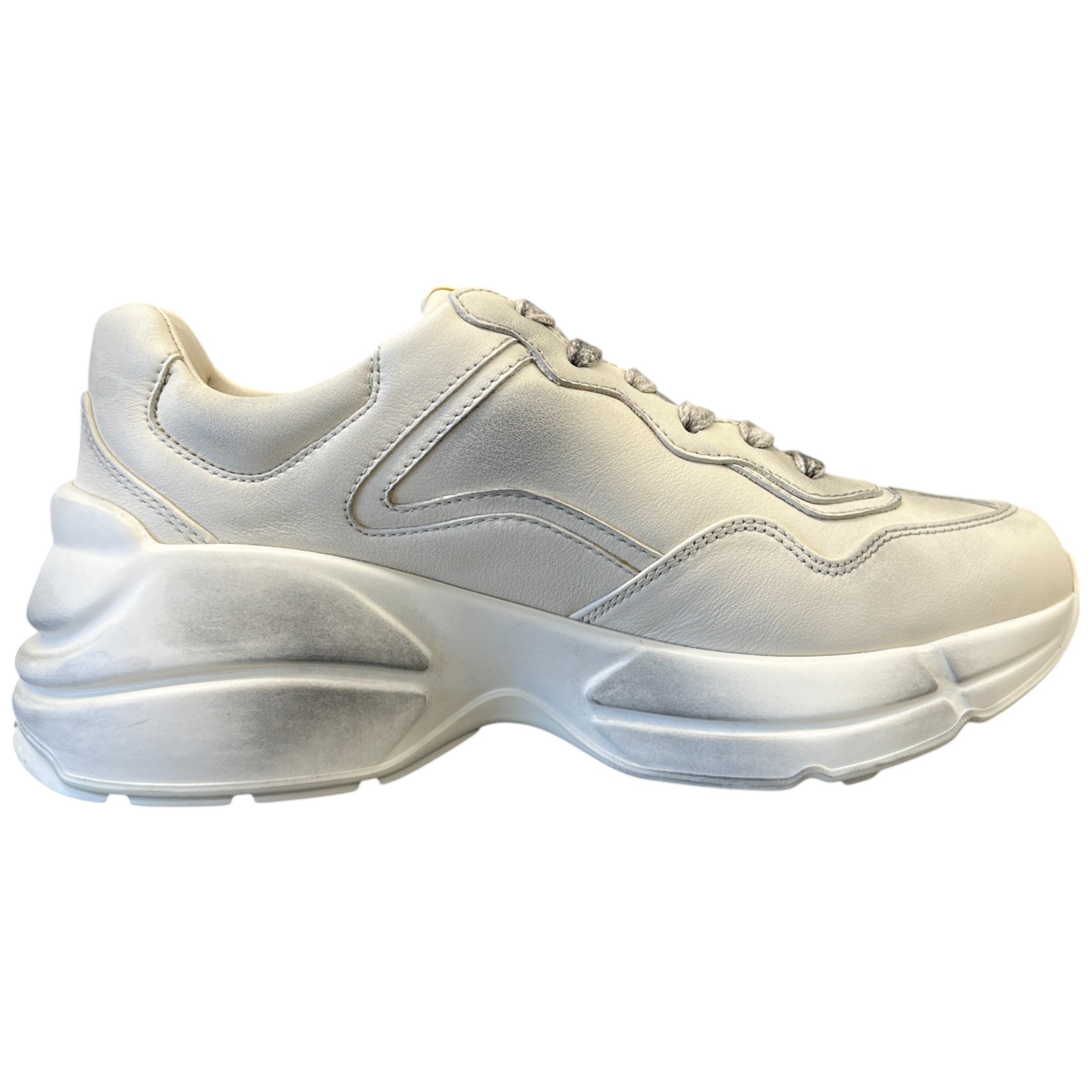 Women's Rhyton Mouth Low Trainers Cream Size EU 34.5 / UK 1.5