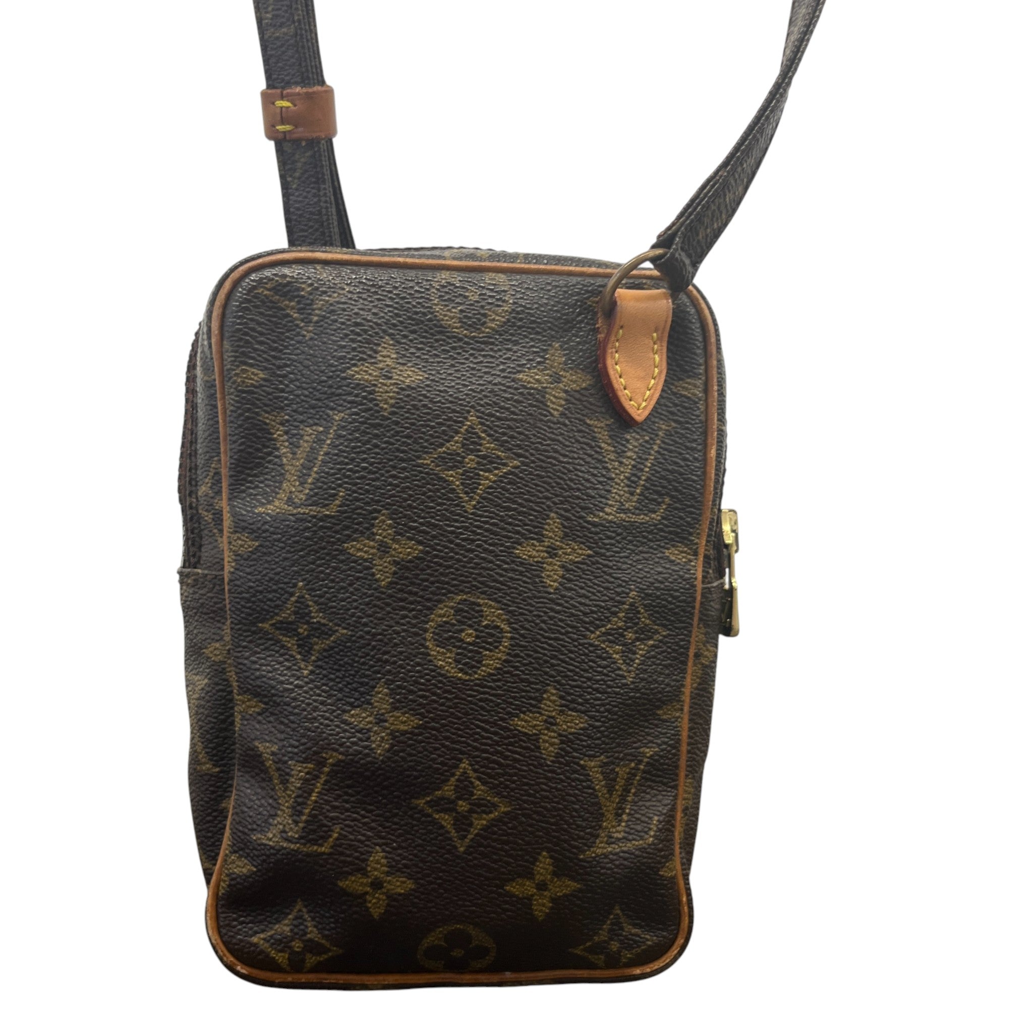 Monogram Pochette Bag Brown