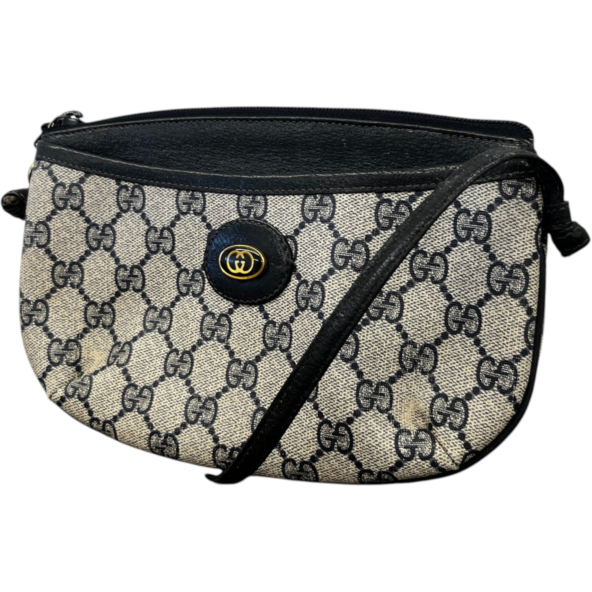 Women's Gg Supreme Shoulder Bag Black