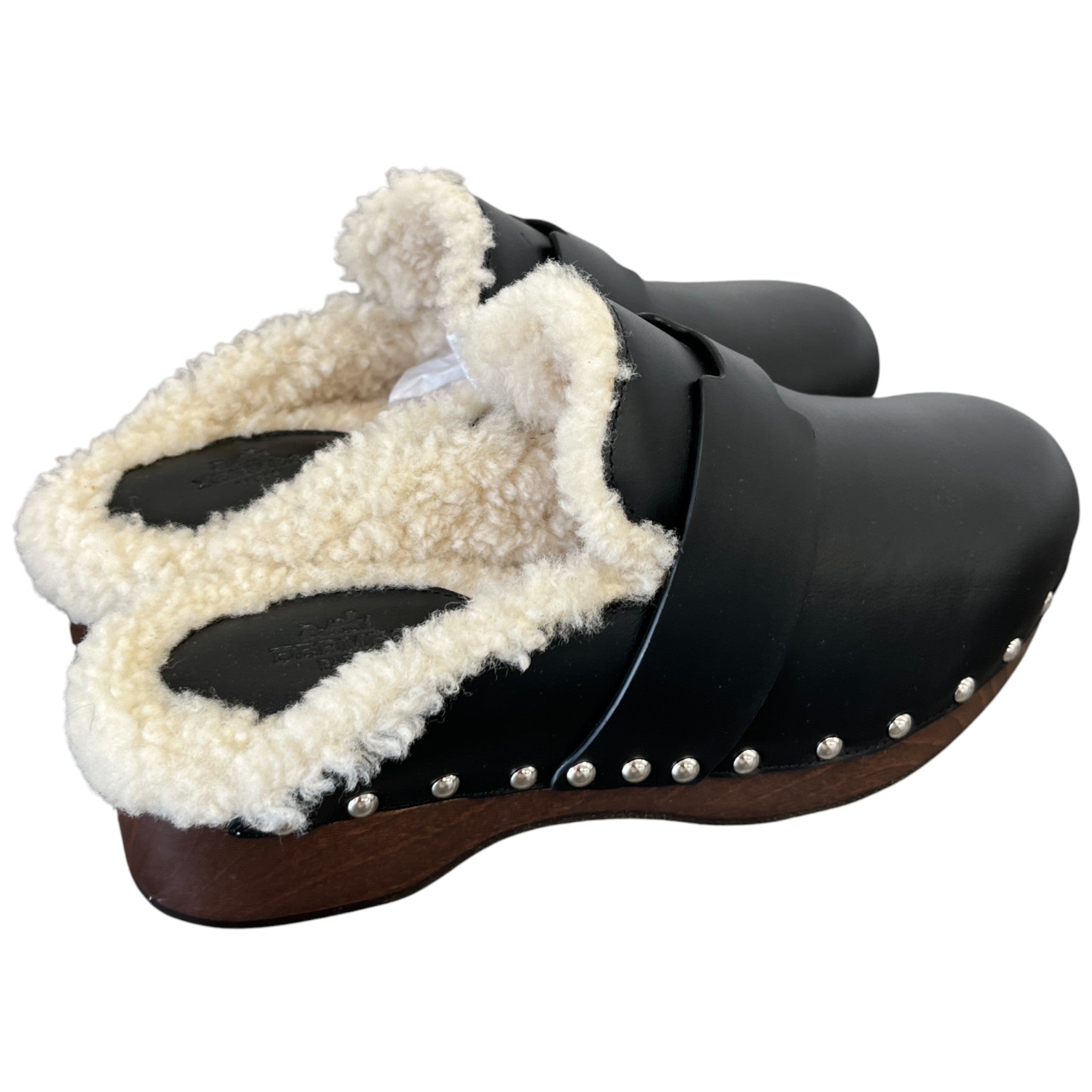 Women's Calya Clog Mules Black Size EU 36 / UK 3