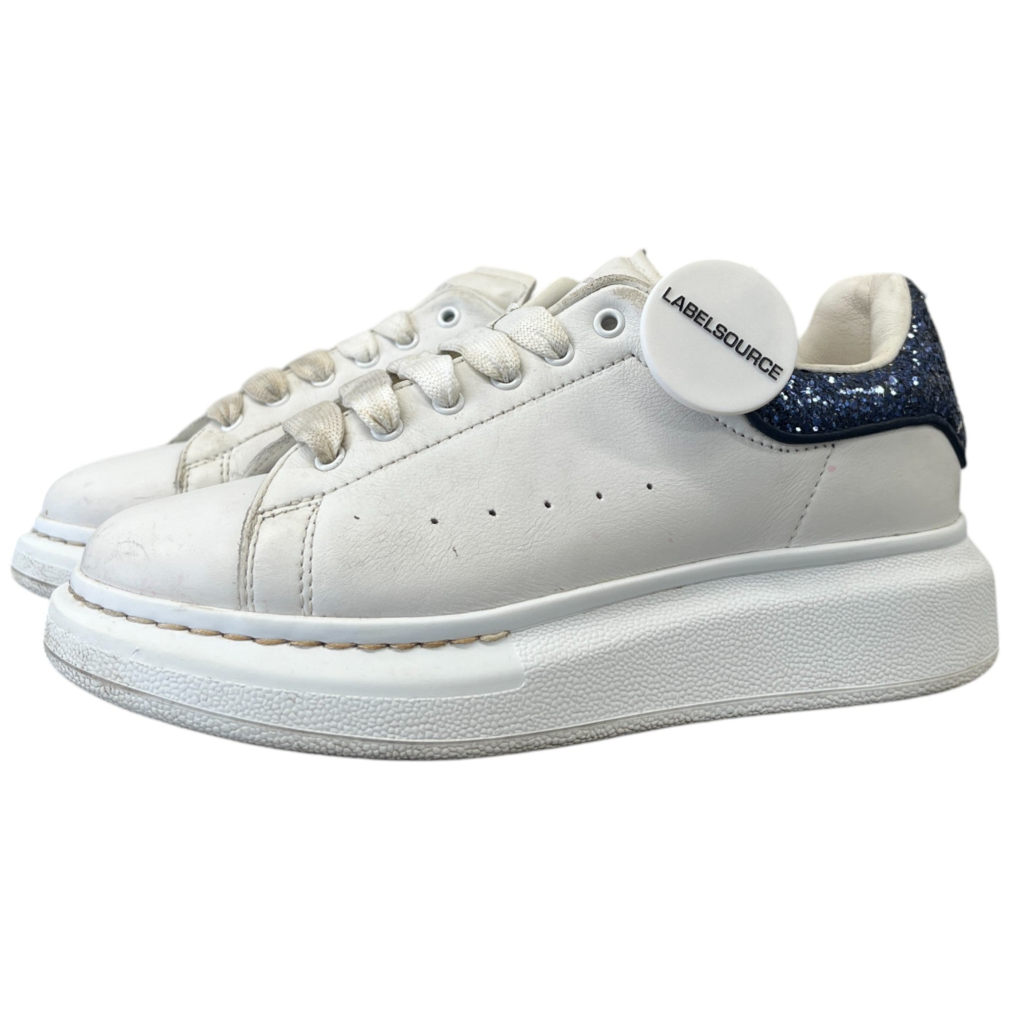 Women's Oversized Kids Low Trainers White Size EU 33.5 / UK 1.5