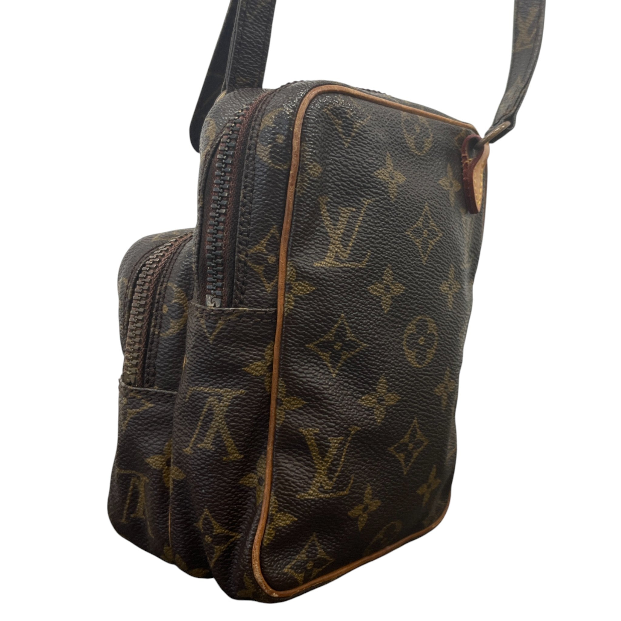 Monogram Pochette Bag Brown