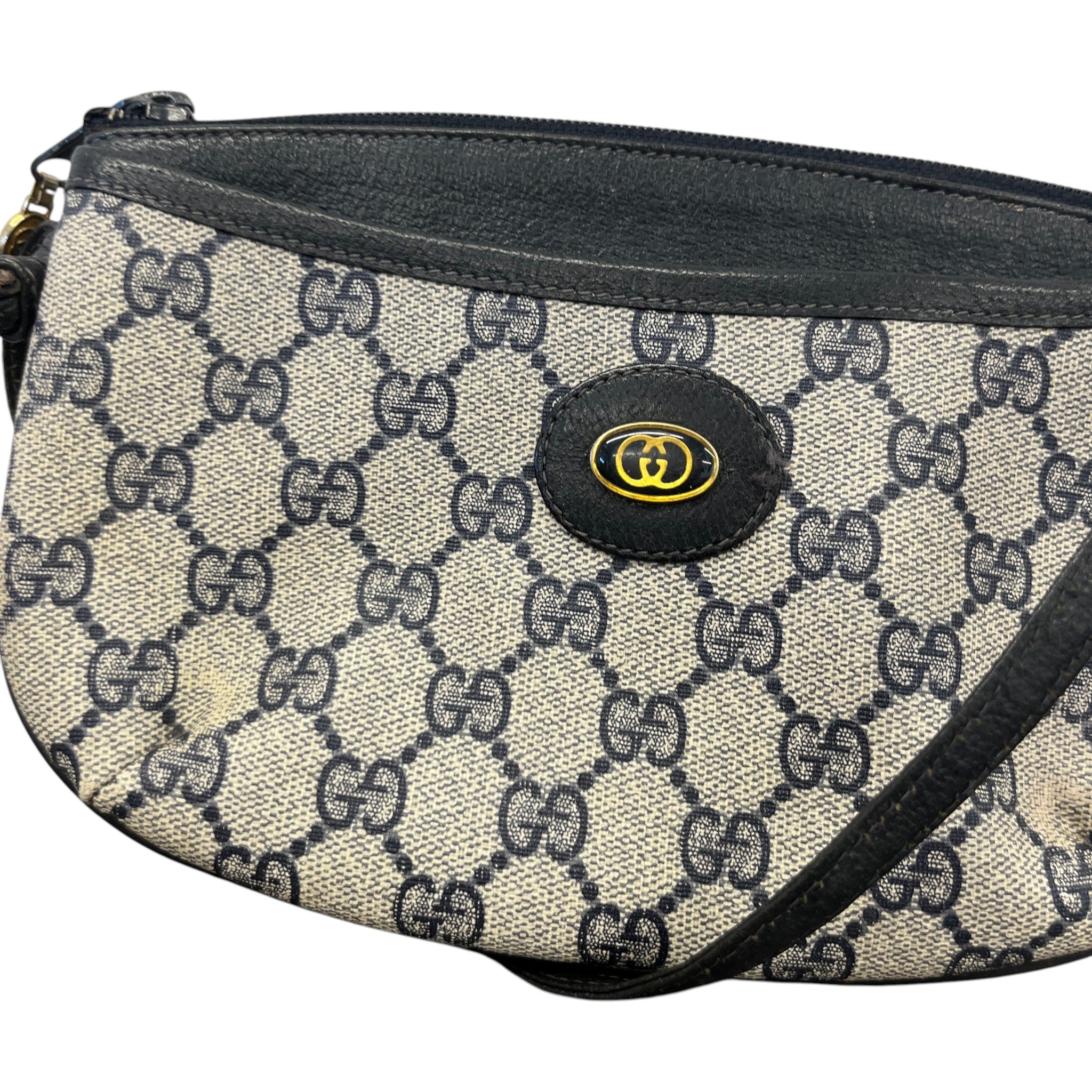 Women's Gg Supreme Shoulder Bag Black