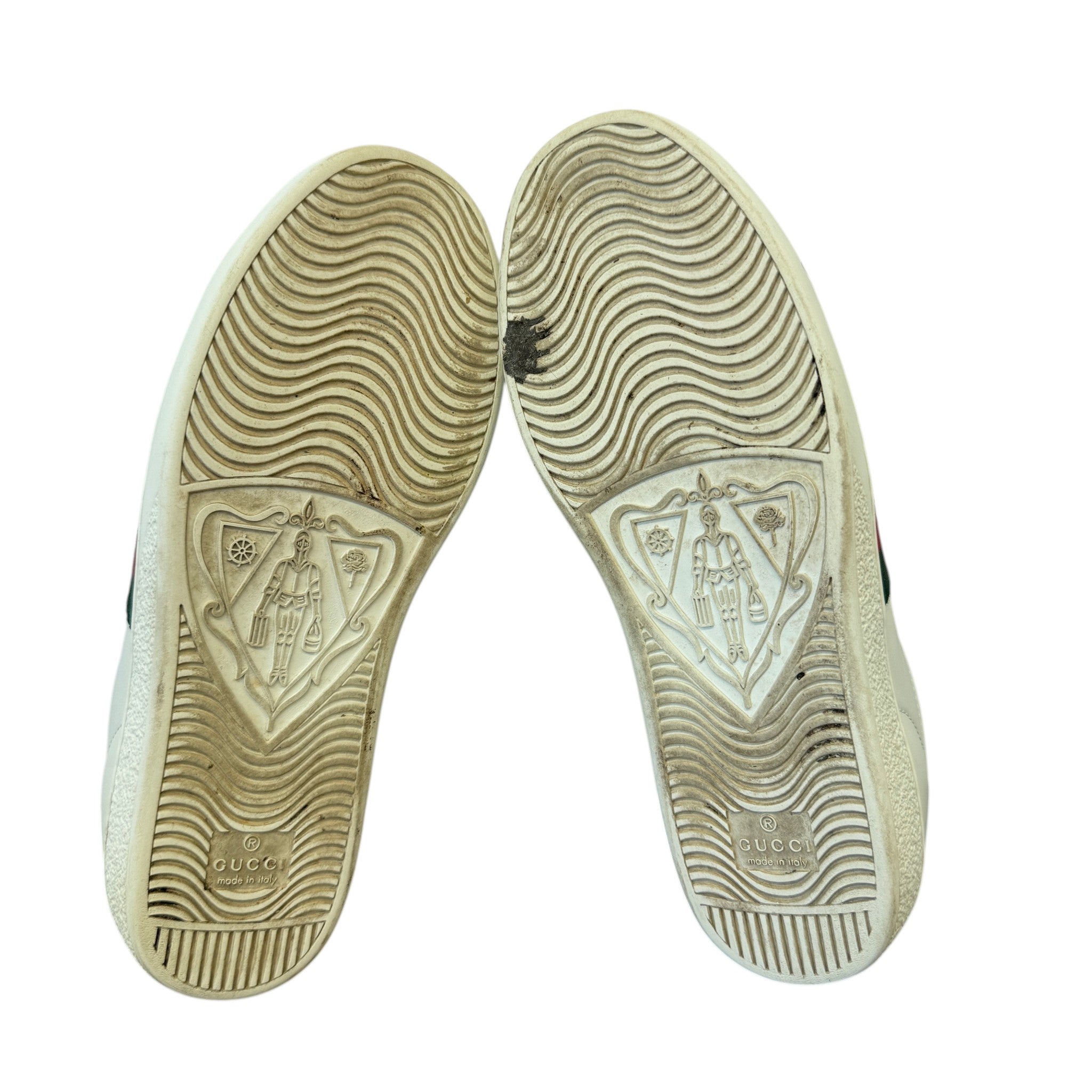 Women's Ace Embroidered Bee Low Trainers White Size EU 37 / UK 4
