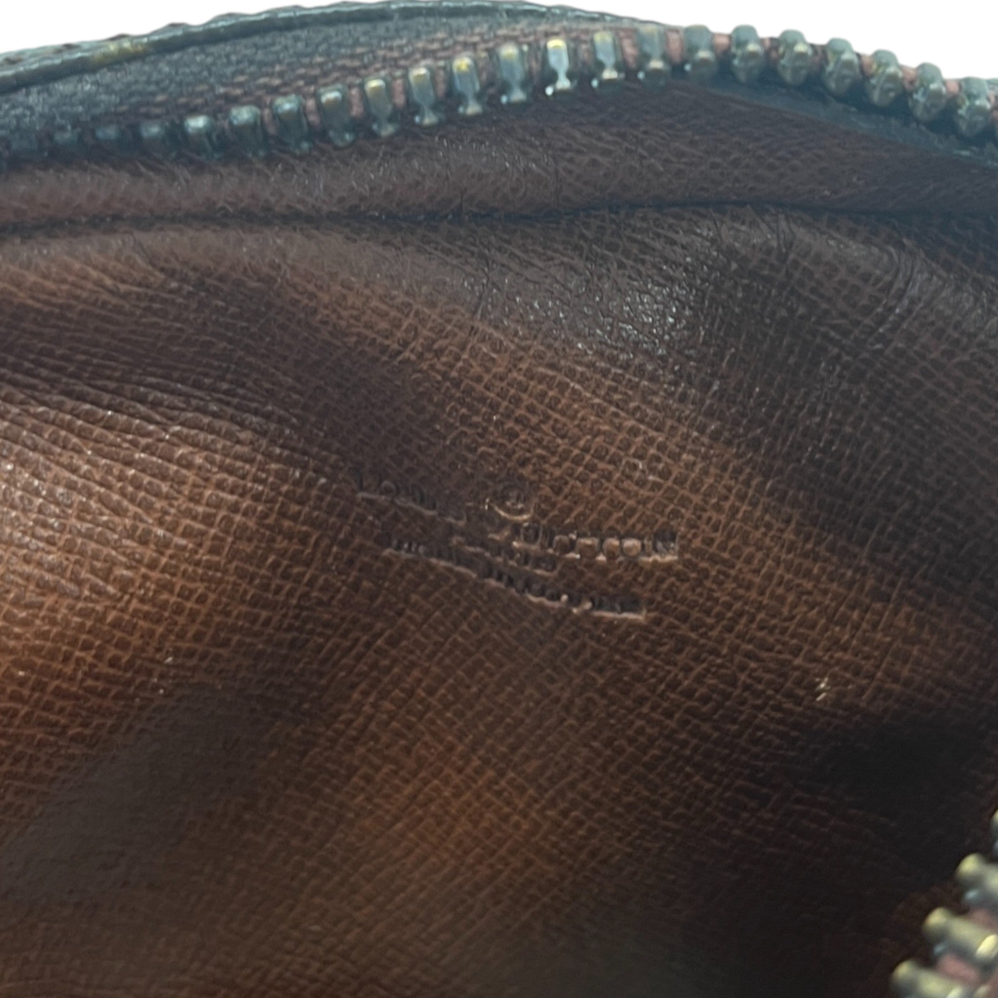 Monogram Pochette Bag Brown