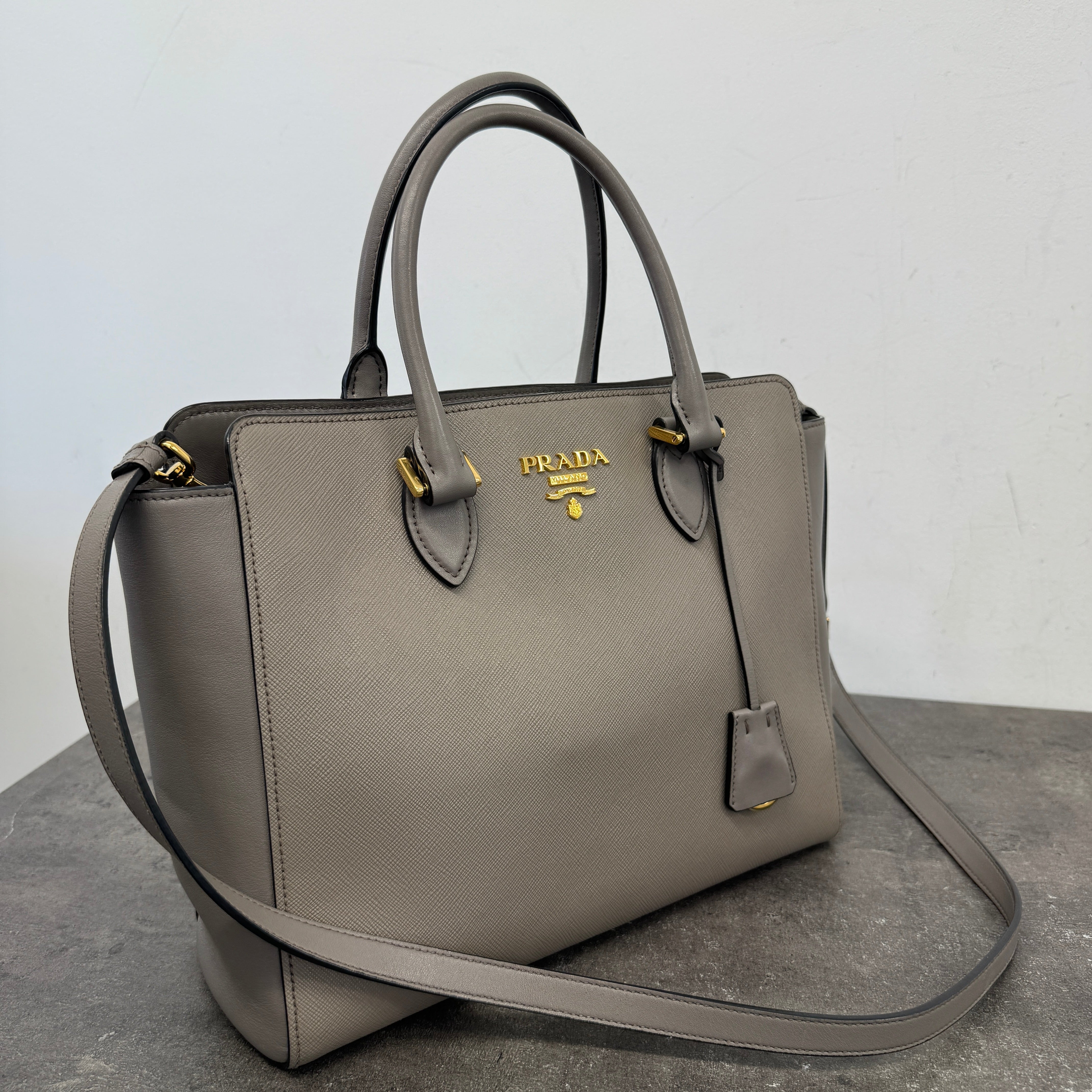 Women's Saffiano Bag Grey