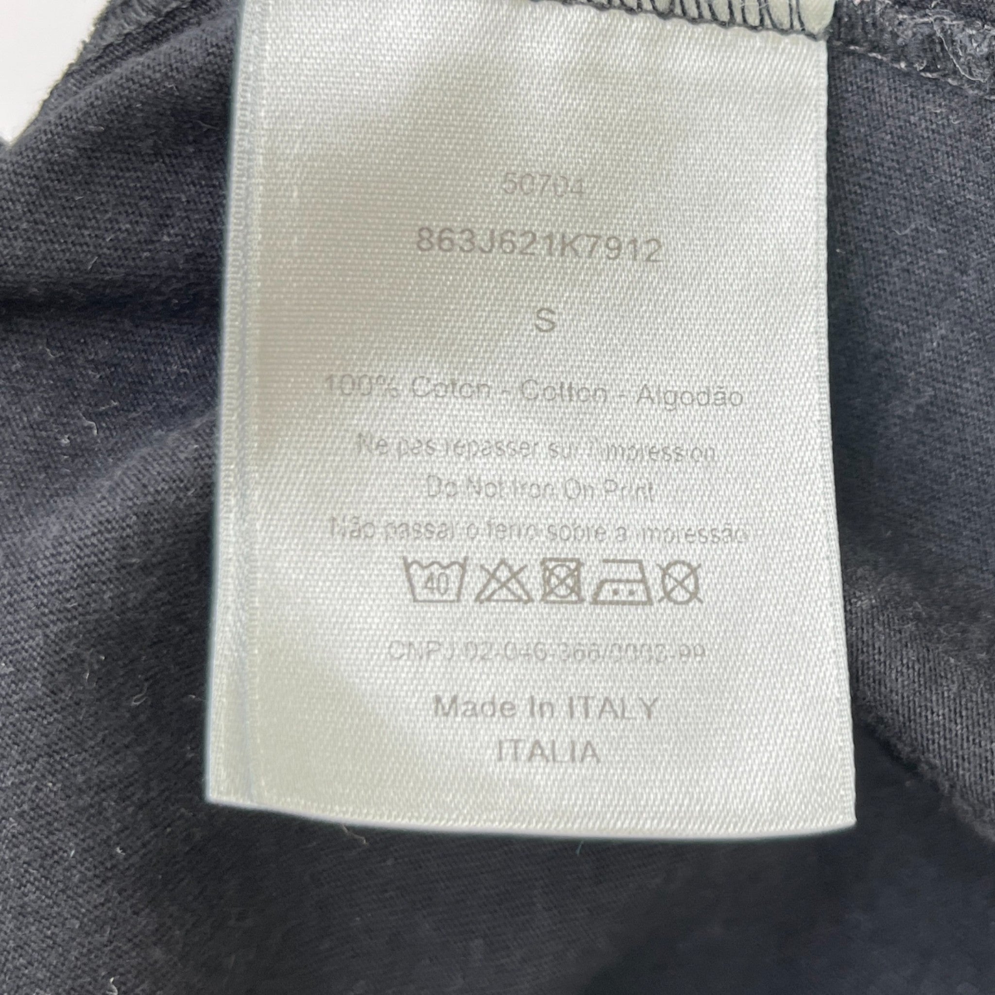 Men's "The New Look" T-Shirt Black Size S