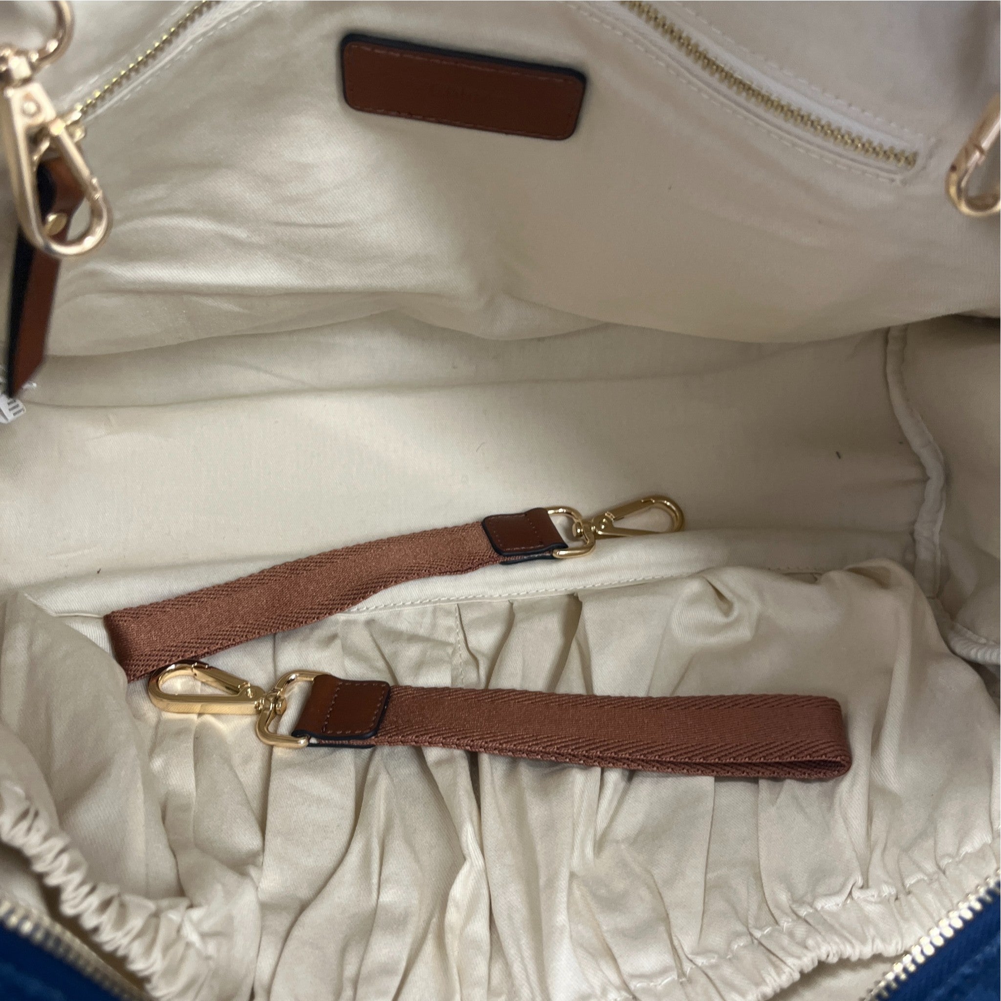 Women's Baby Changing Bag & Matt Handbag Navy