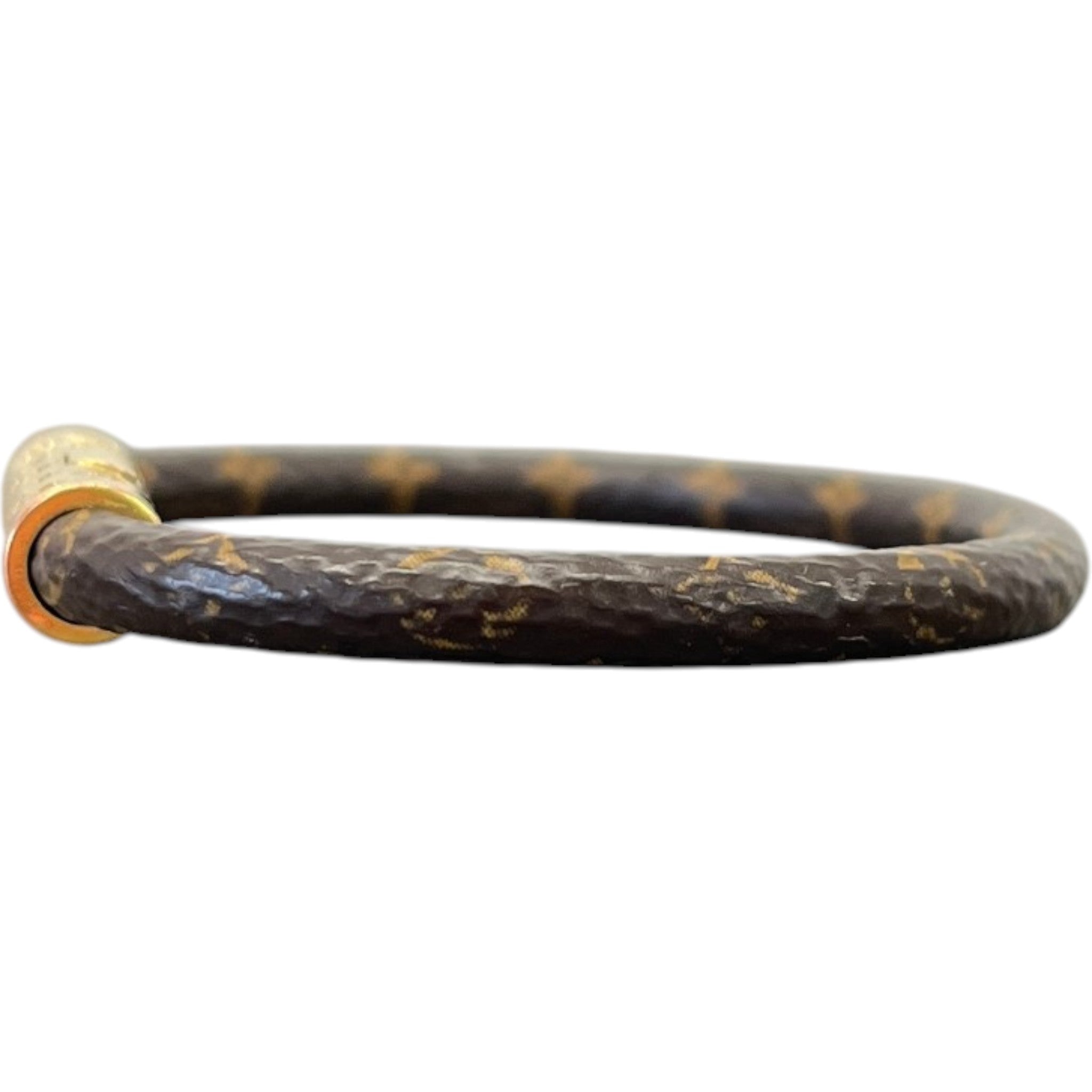 Women's Monogram Daily Confidential Bracelet Brown Size S