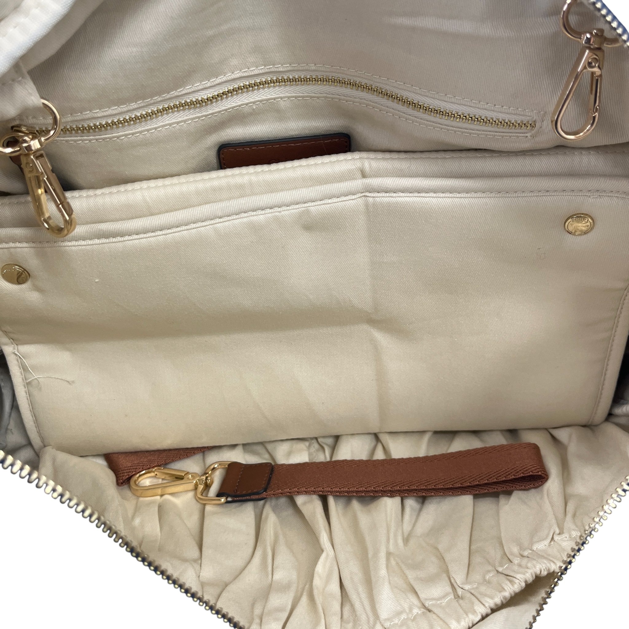 Women's Baby Changing Bag & Matt Handbag Navy