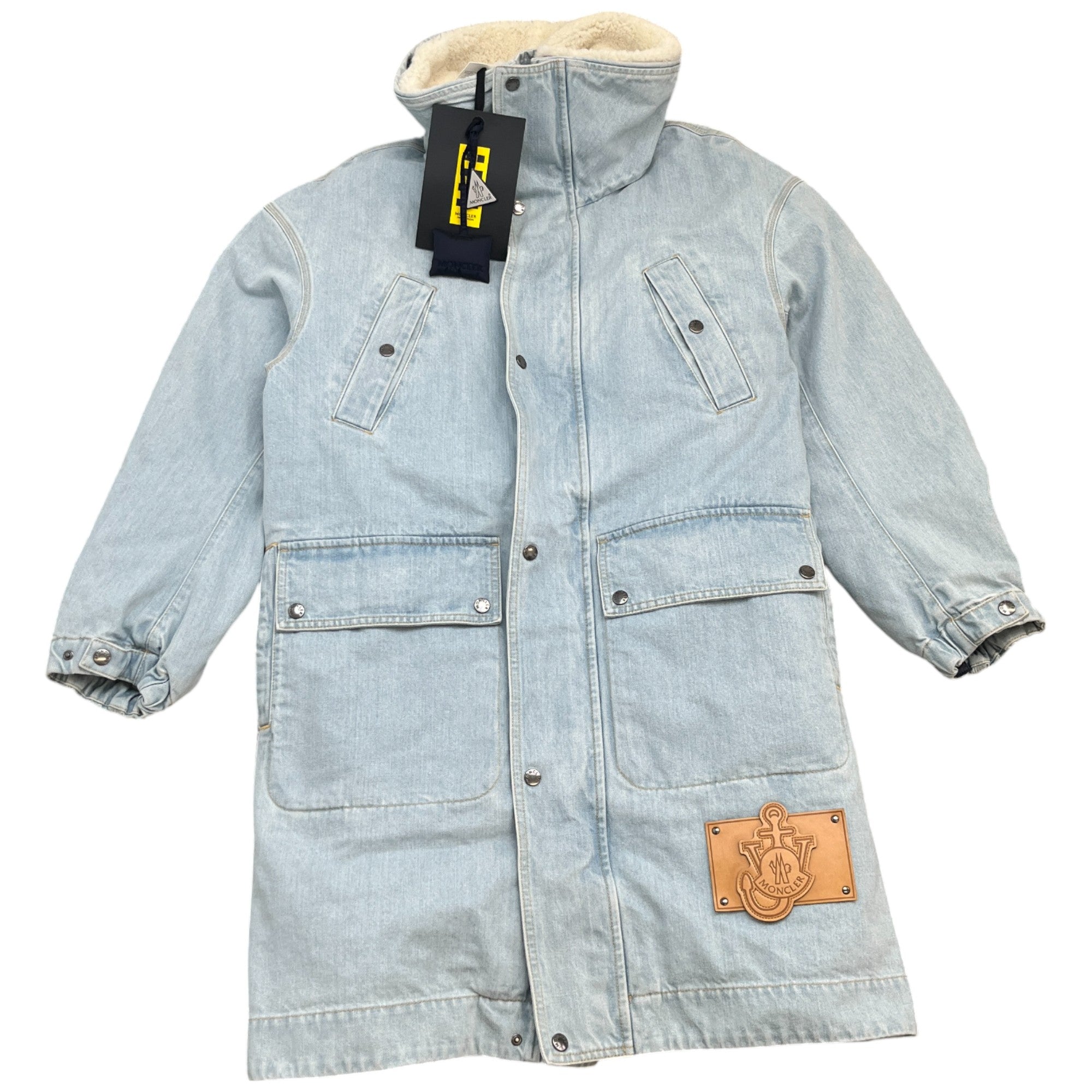 Men's Muir Dnm Faux Fur-Trimmed Jacket Blue Size 1 / S