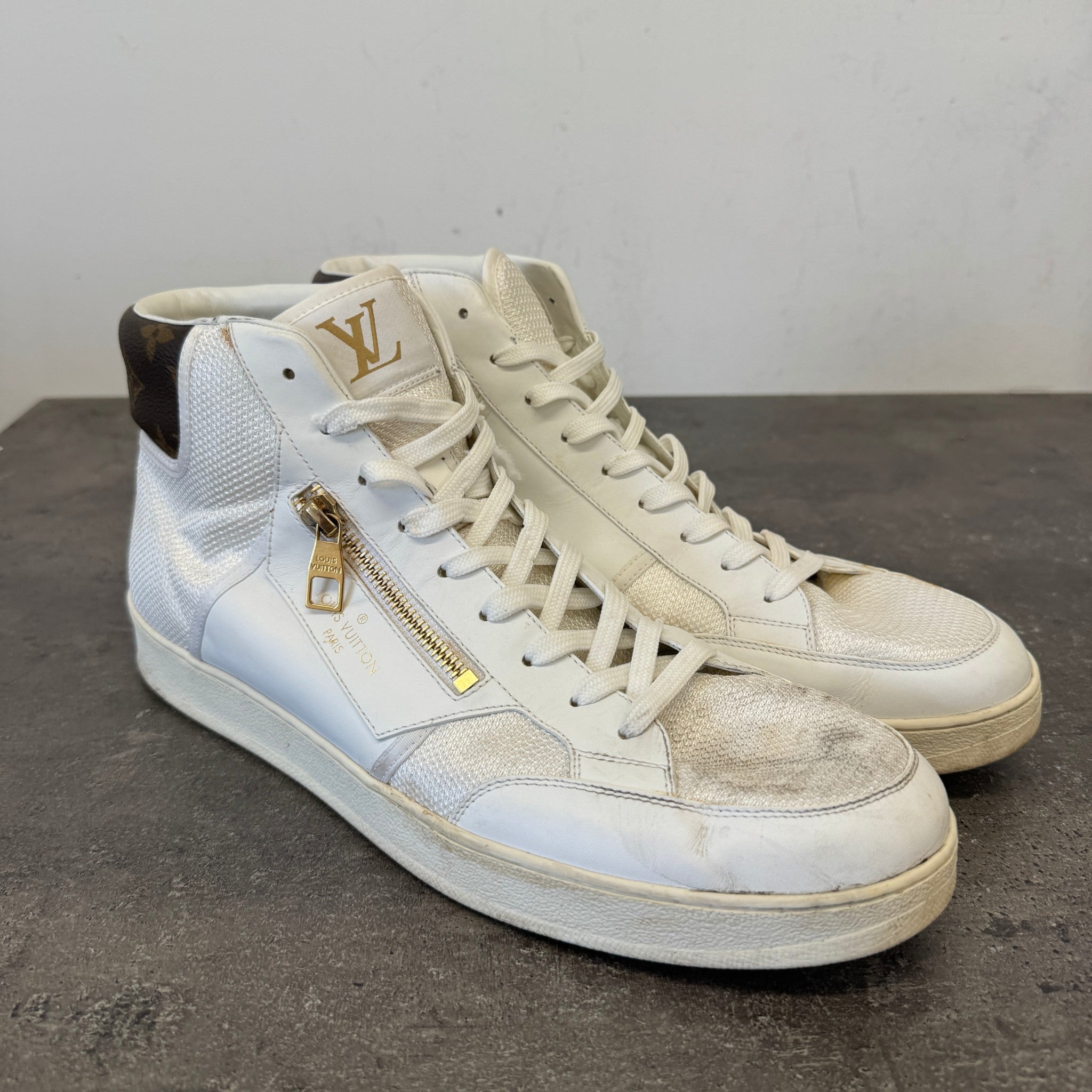 Men's Rivoli High Trainers White Size EU 44 / UK 10