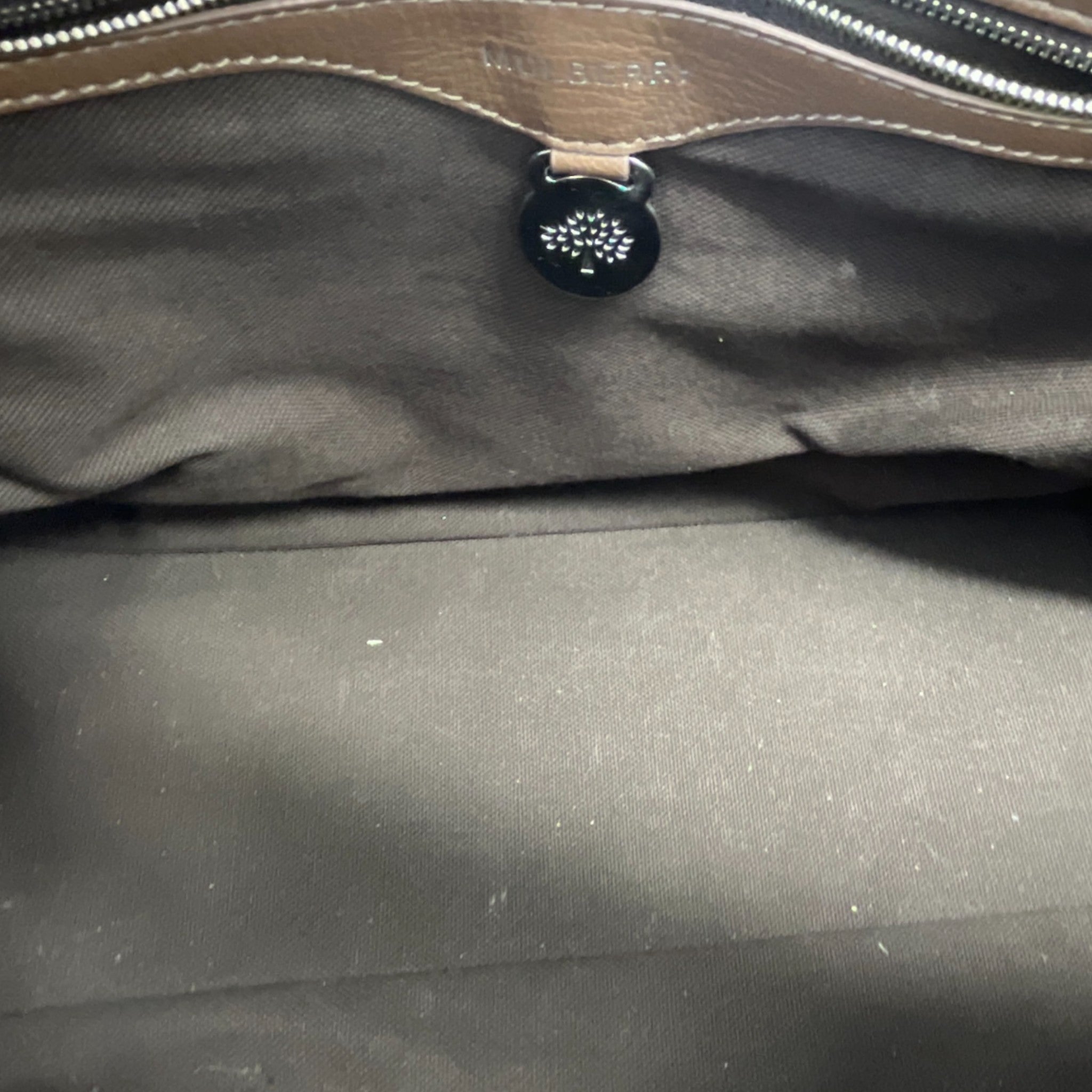 Women's Bayswater Double Zip Tote Bag Brown