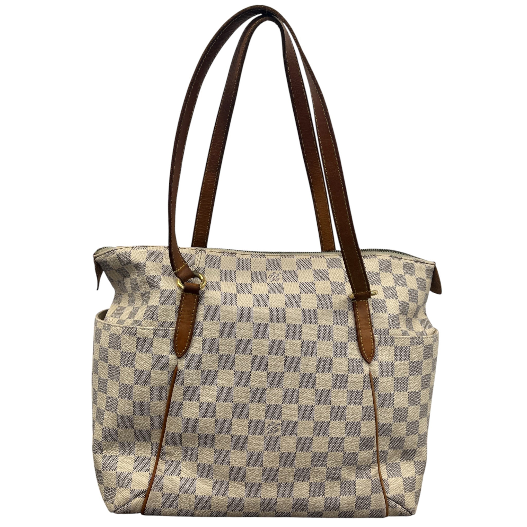 Women's Damier Azur Totally Pm Handbag White