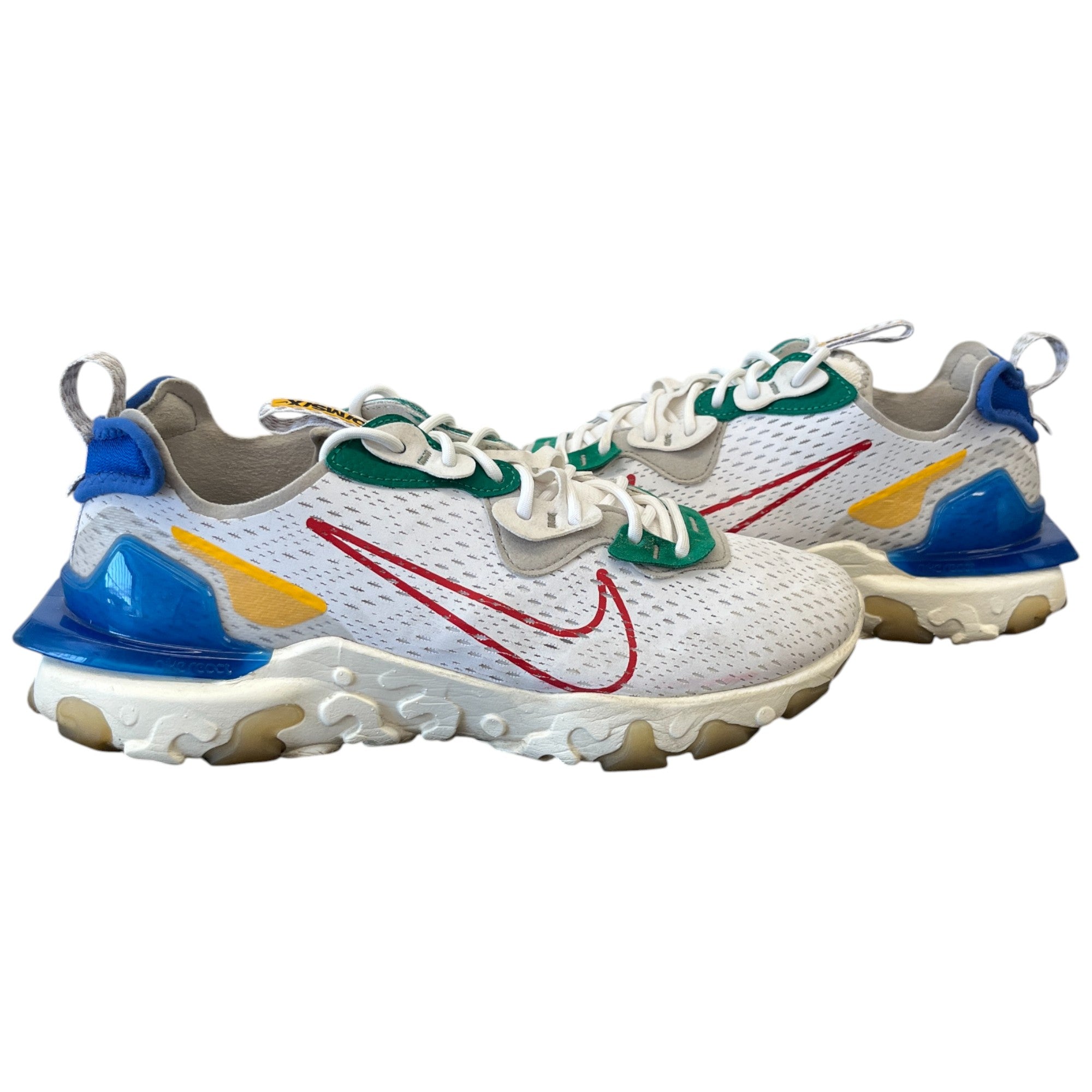 Men's React Vision Low Trainers White Size EU 42.5 / UK 8.5