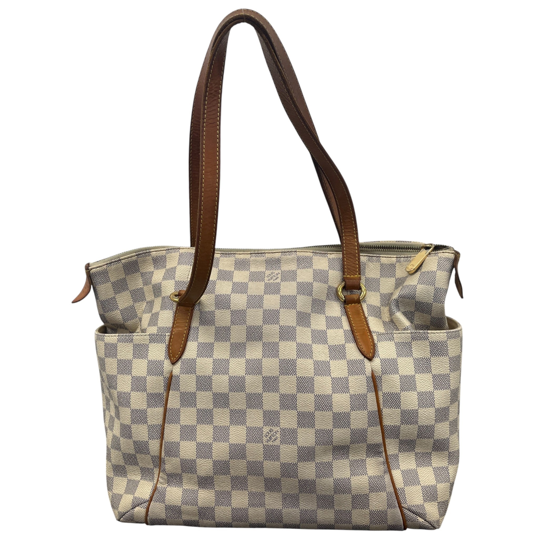Women's Damier Azur Totally Pm Handbag White