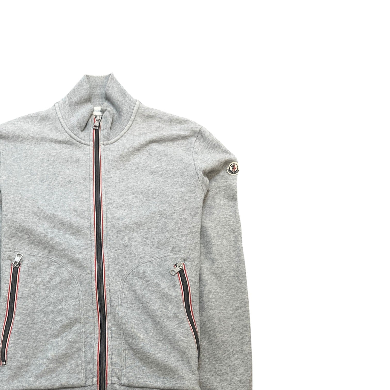 Men's Maglia Cardigan Track Jacket Grey Size XL